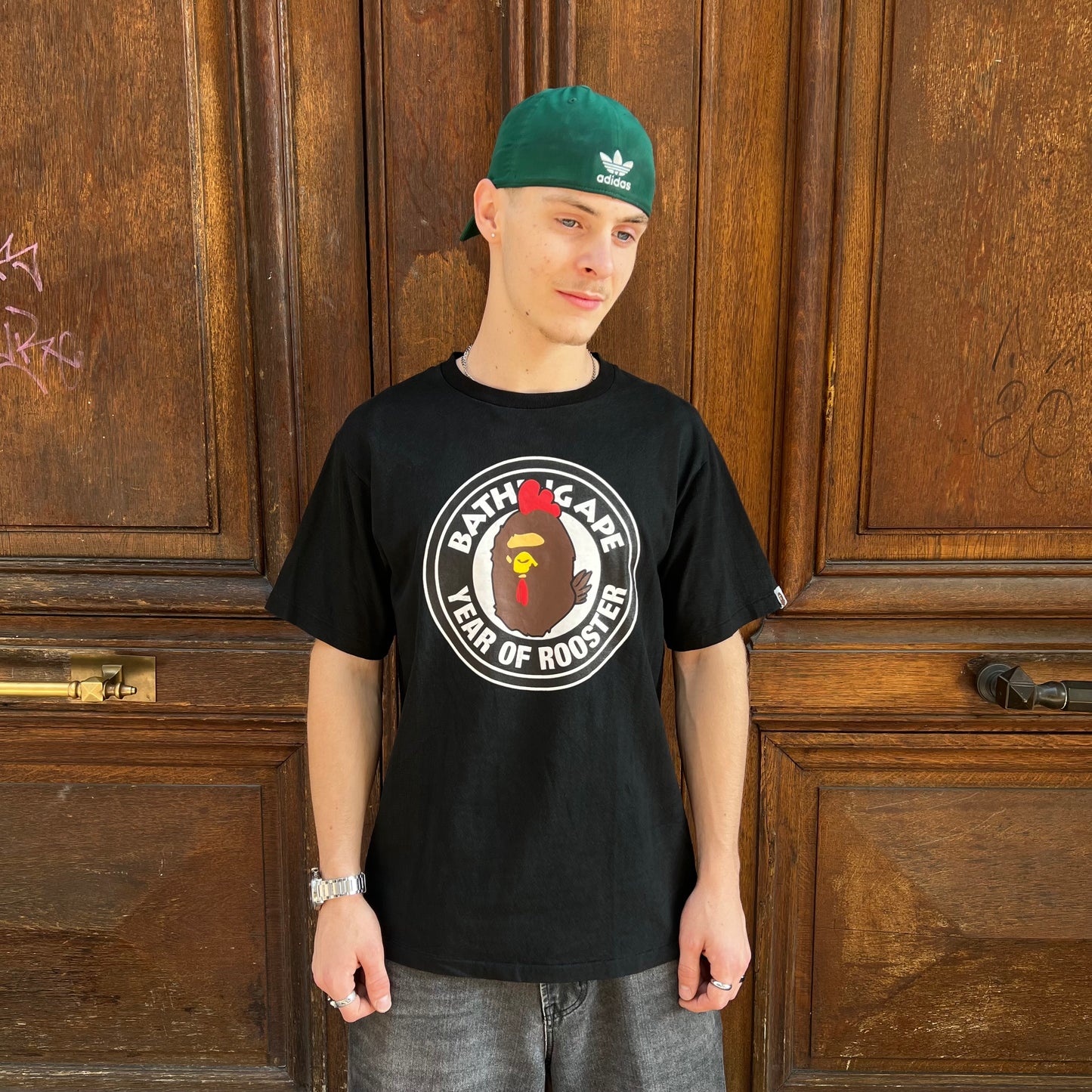 T-shirt Bape Year Of Rooster noir - L