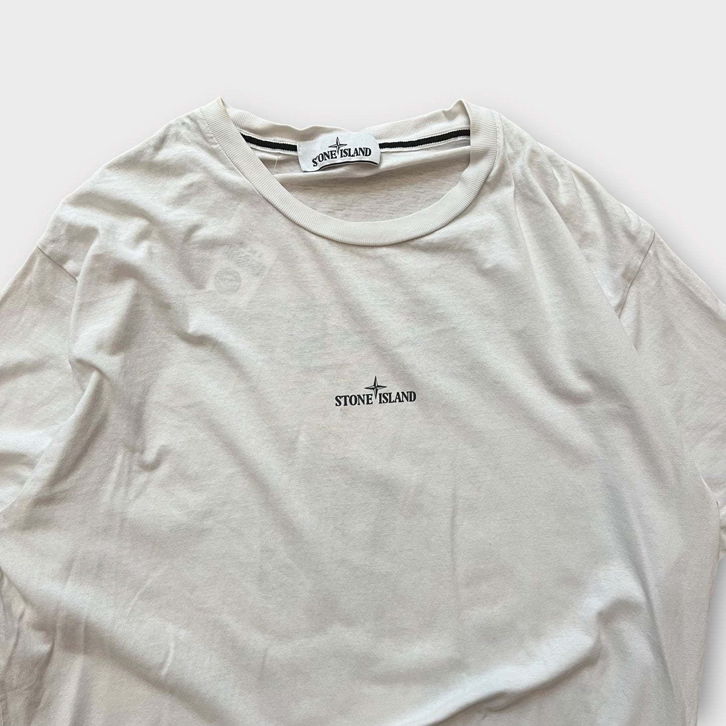 T-shirt Stone Island Blanc - XL