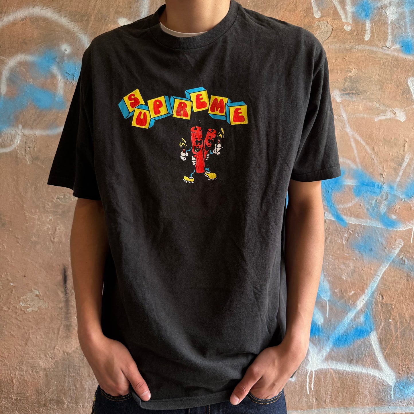 T-shirt Supreme Dynamit noir - XL