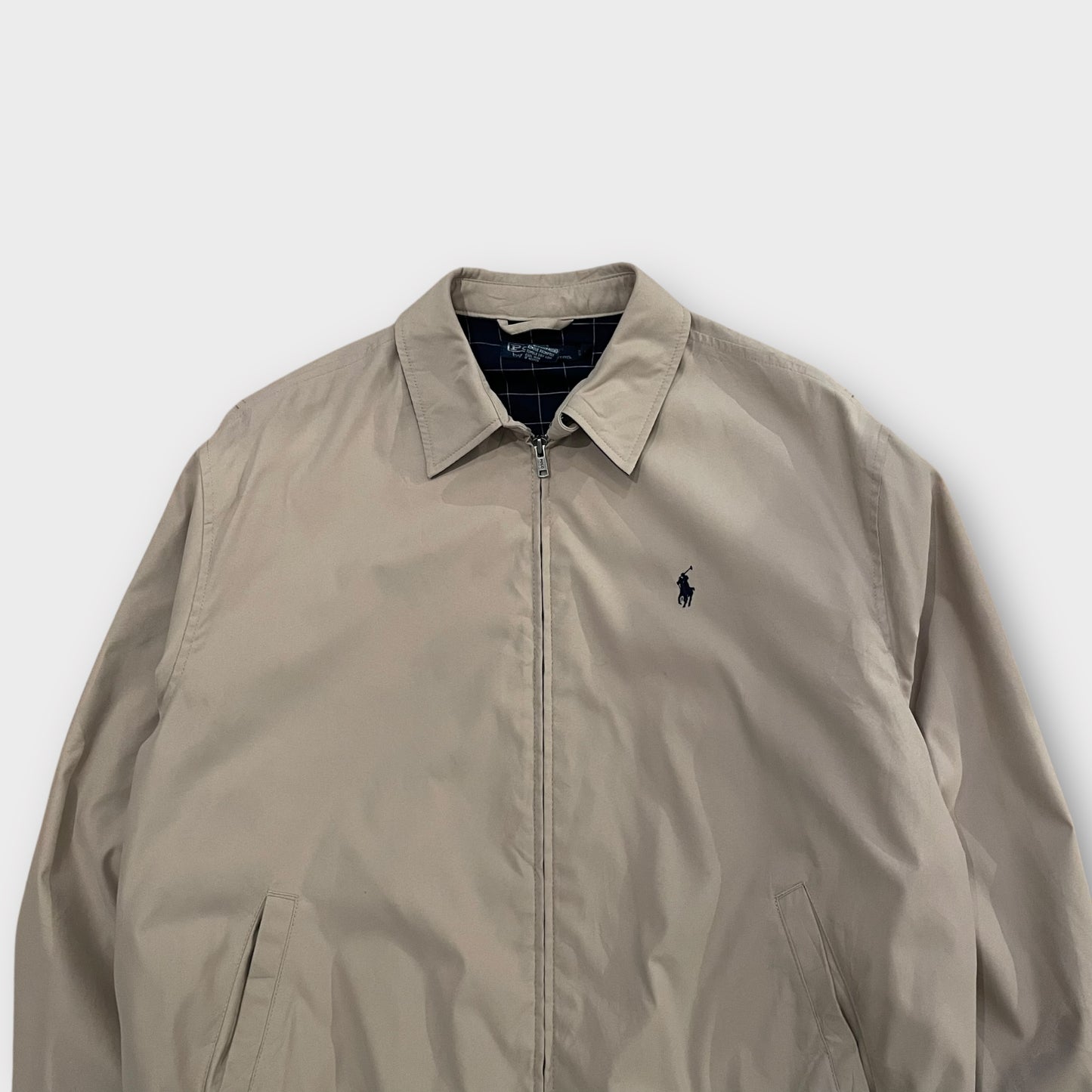 Veste Harrington Ralph Lauren beige (mini accro dans le dos) - L