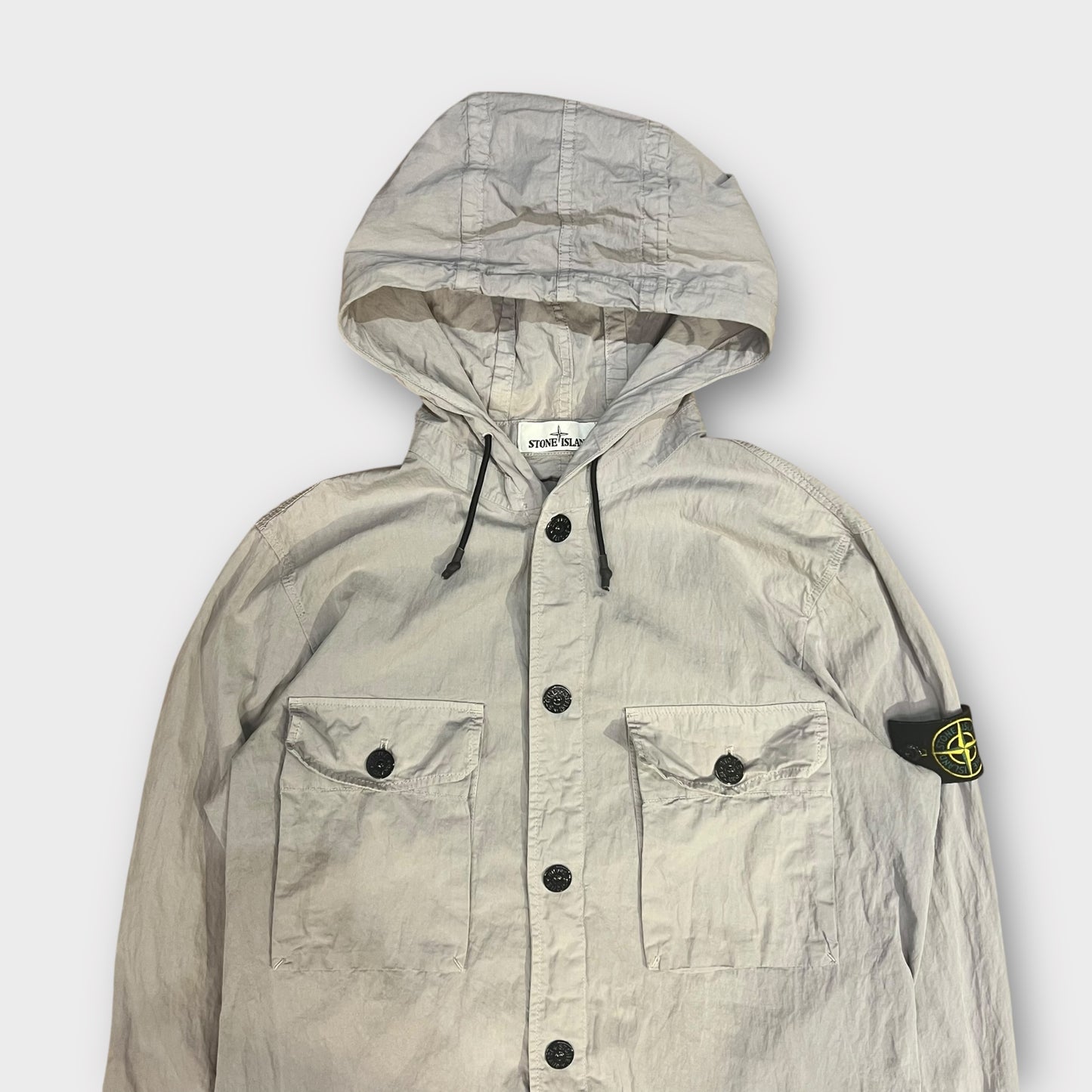 Veste Boutonnées Grise Stone Island - S