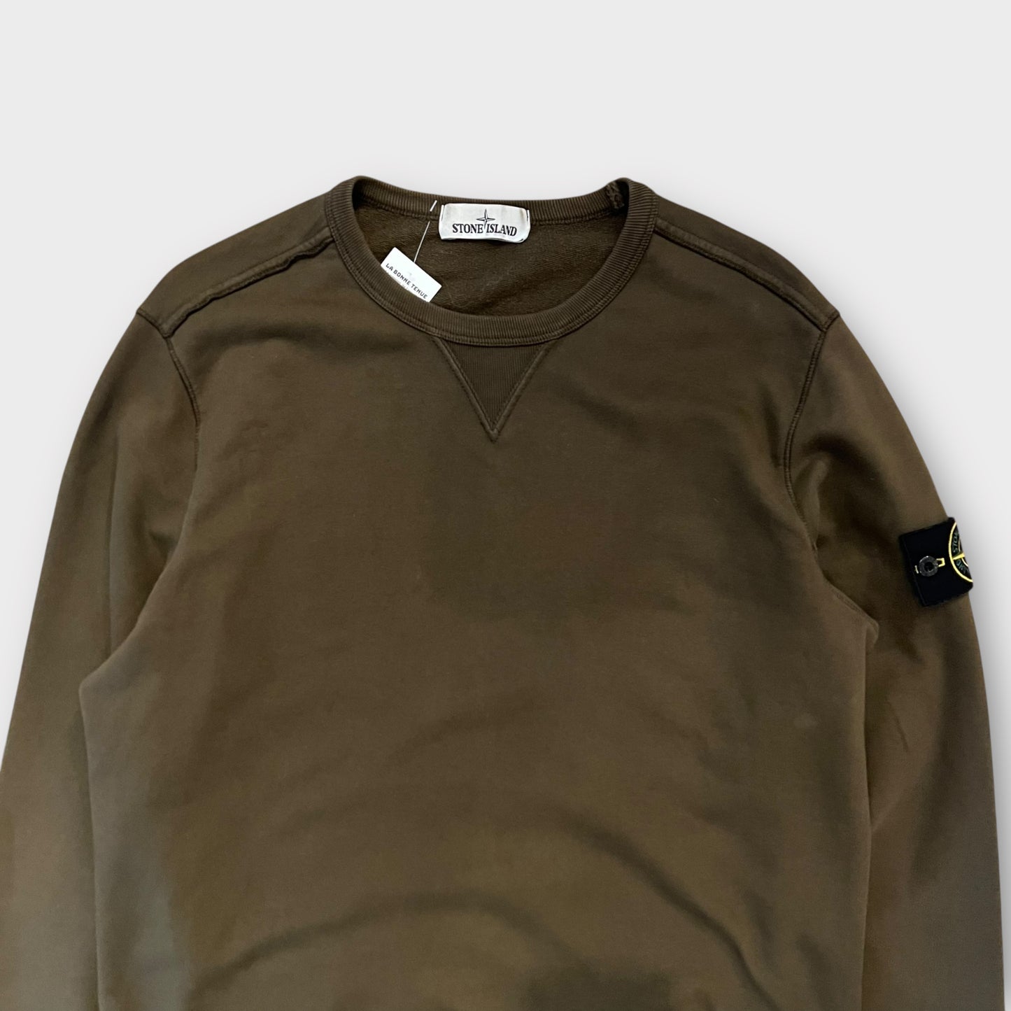 Sweat Stone Island kaki - L