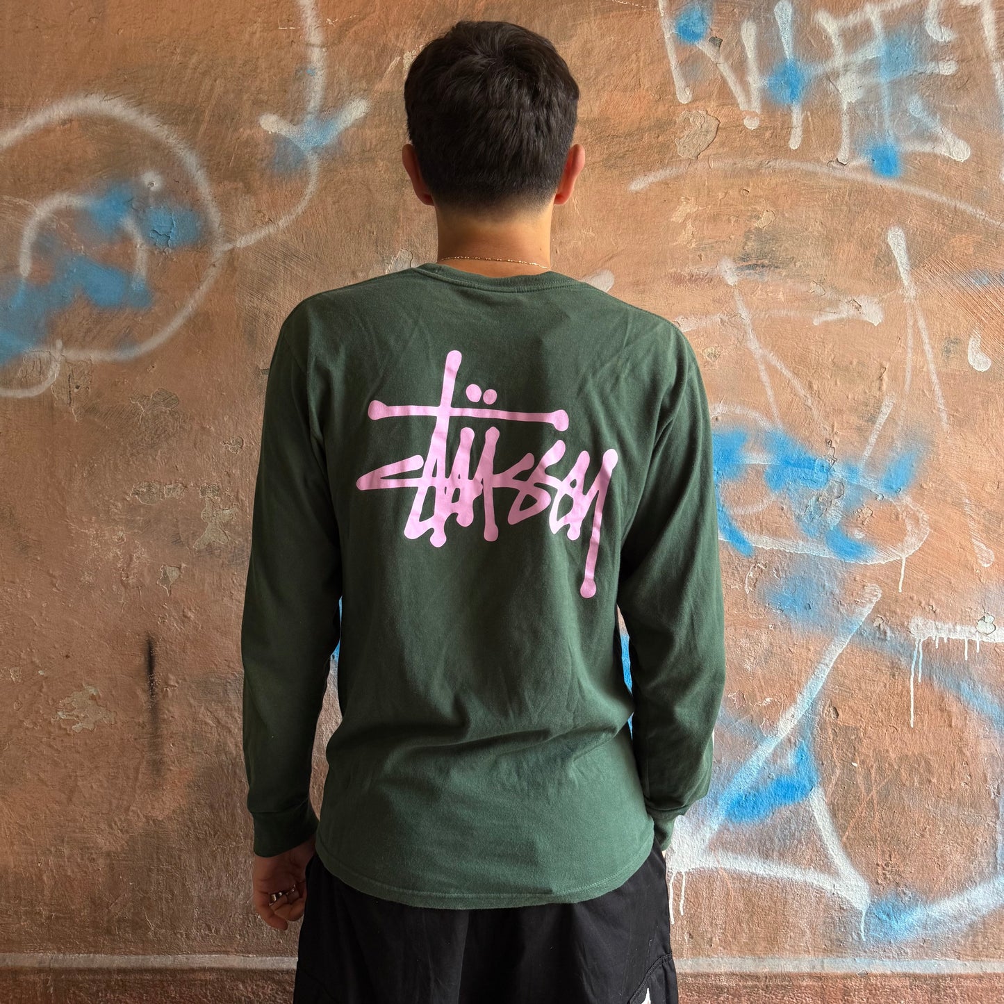 Longsleeve Basic Stussy vert - M