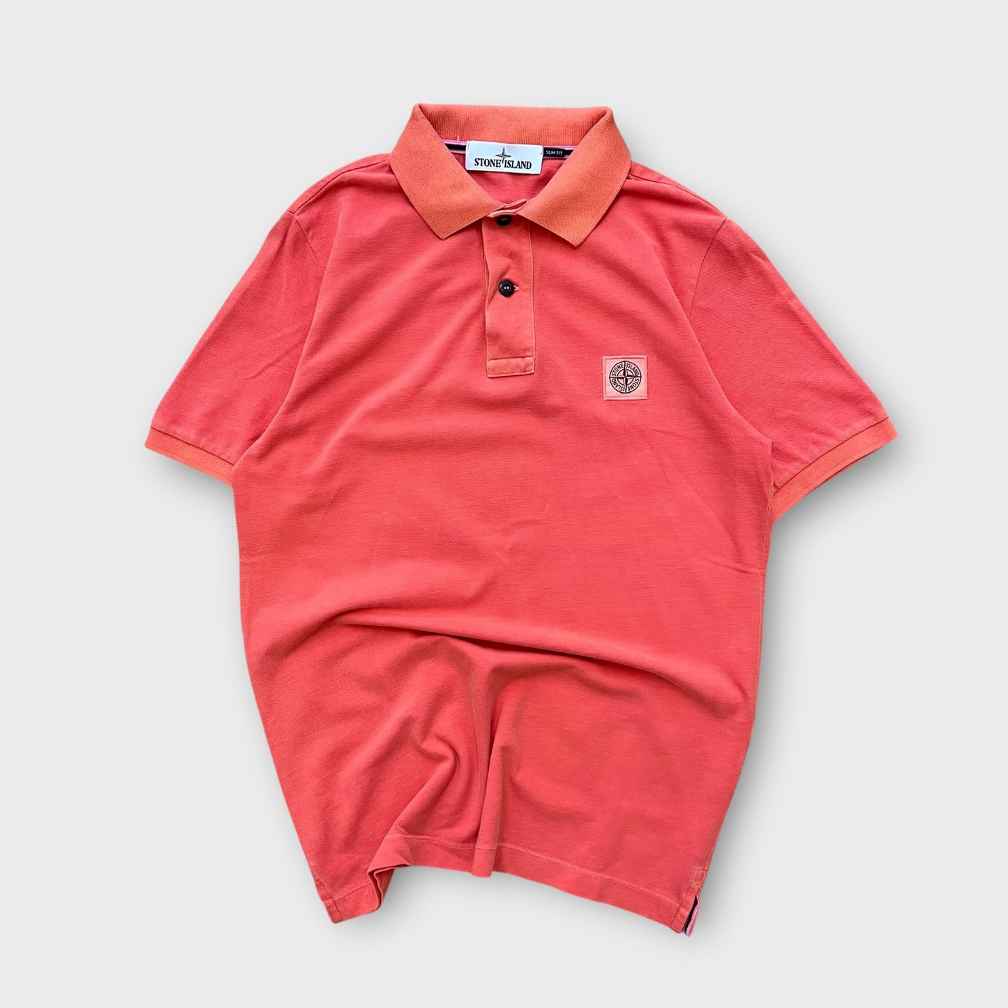 Polo Stone Island orange - S