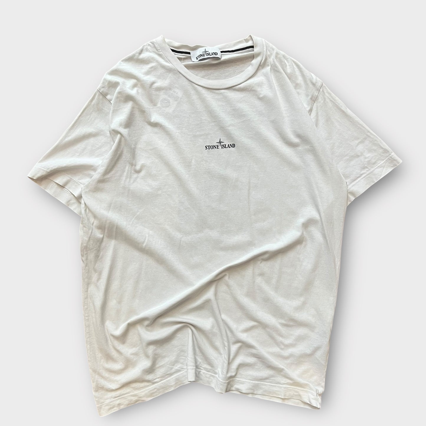 T-shirt Stone Island Blanc - XL