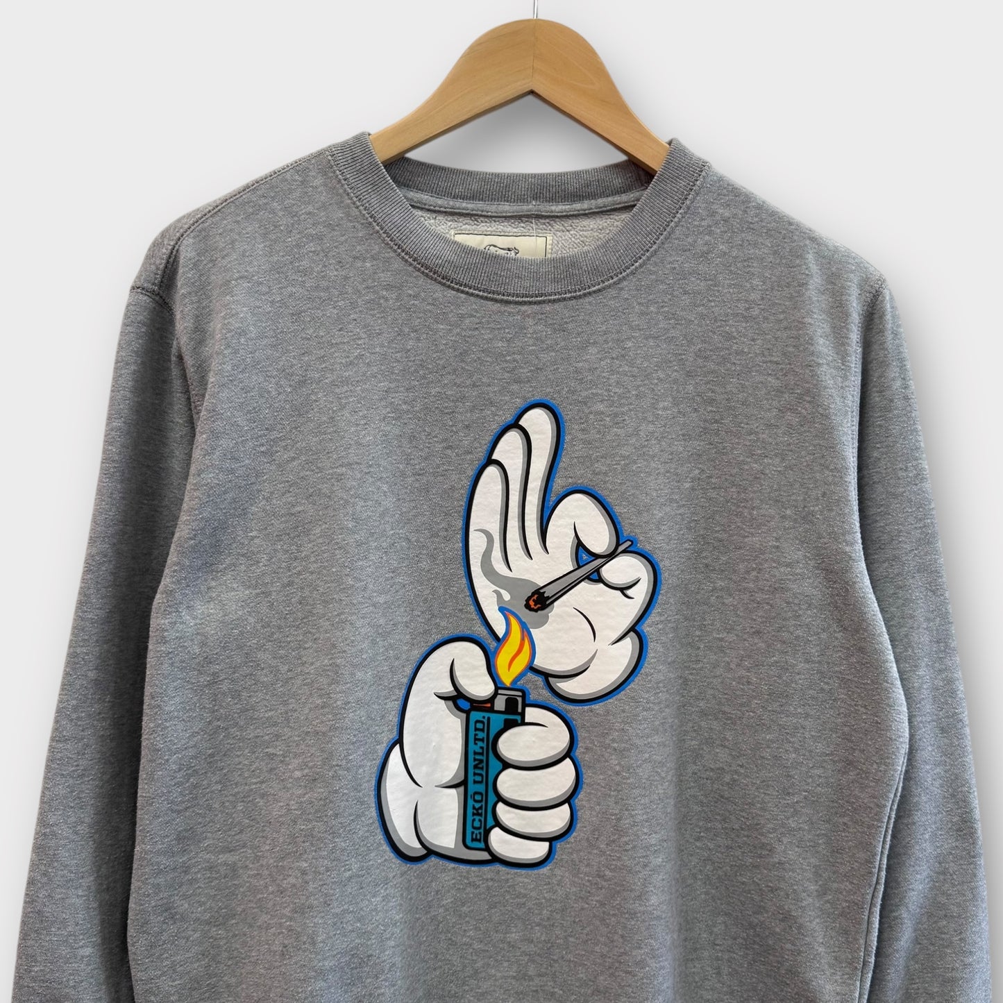 Sweat Ecko gris - M
