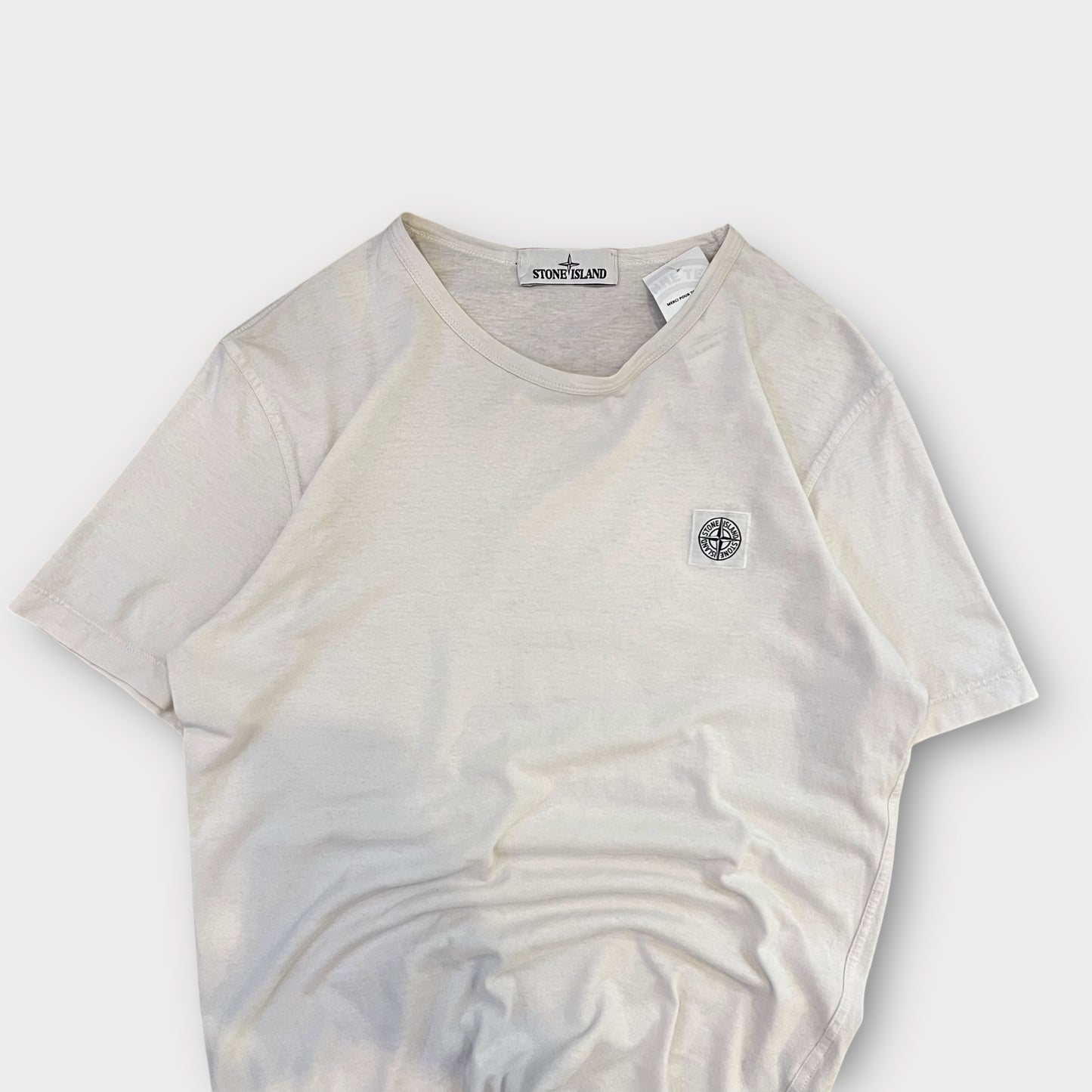 T-shirt Stone Island blanc - S