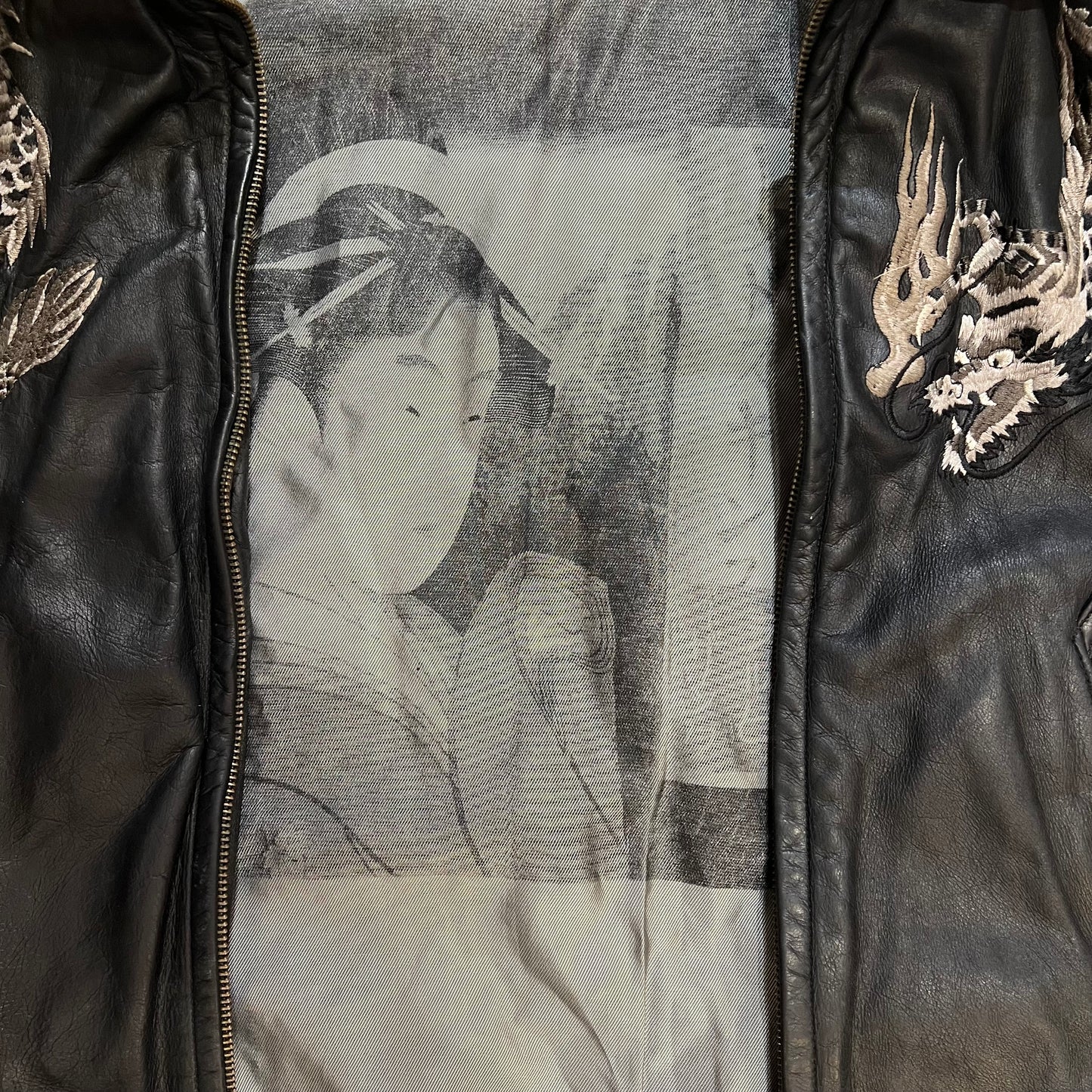 Veste En Cuir Redskins Noir - XL