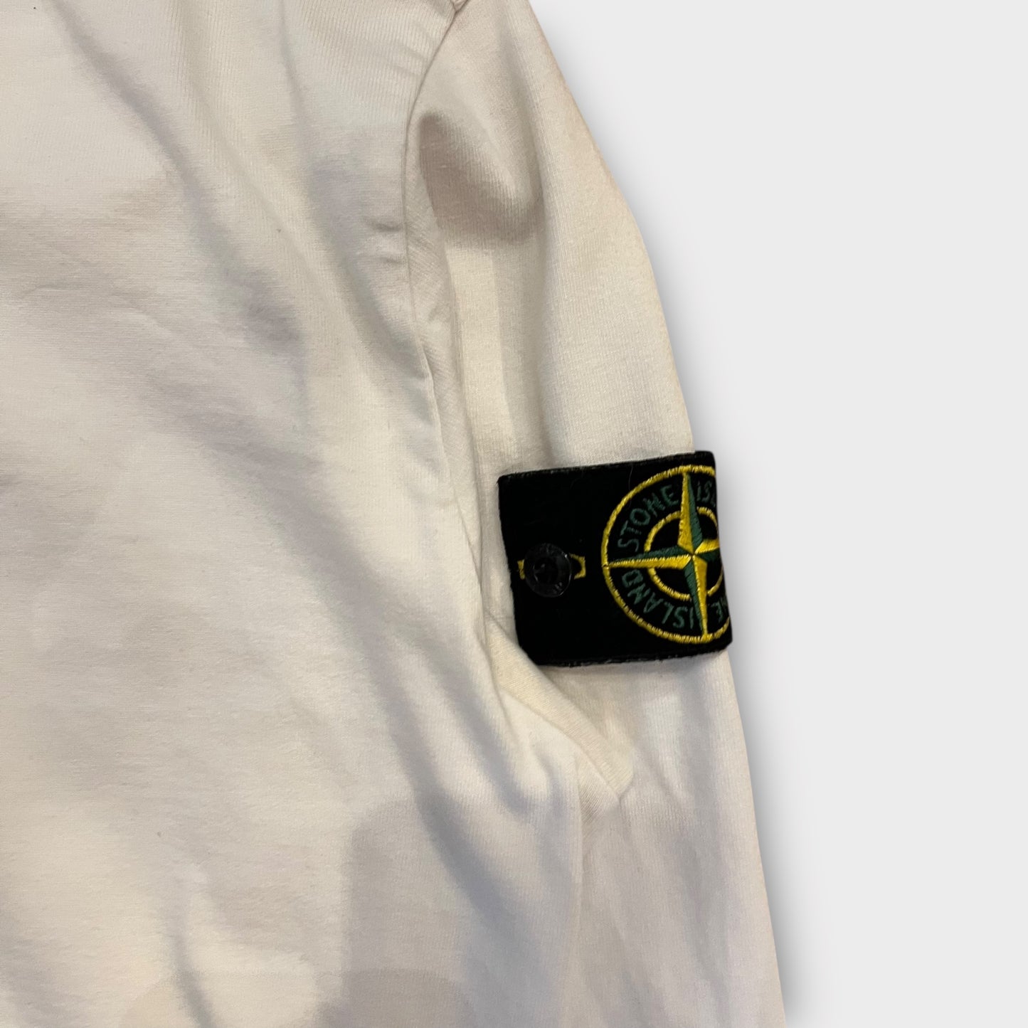 Sweat Stone Island blanc - S