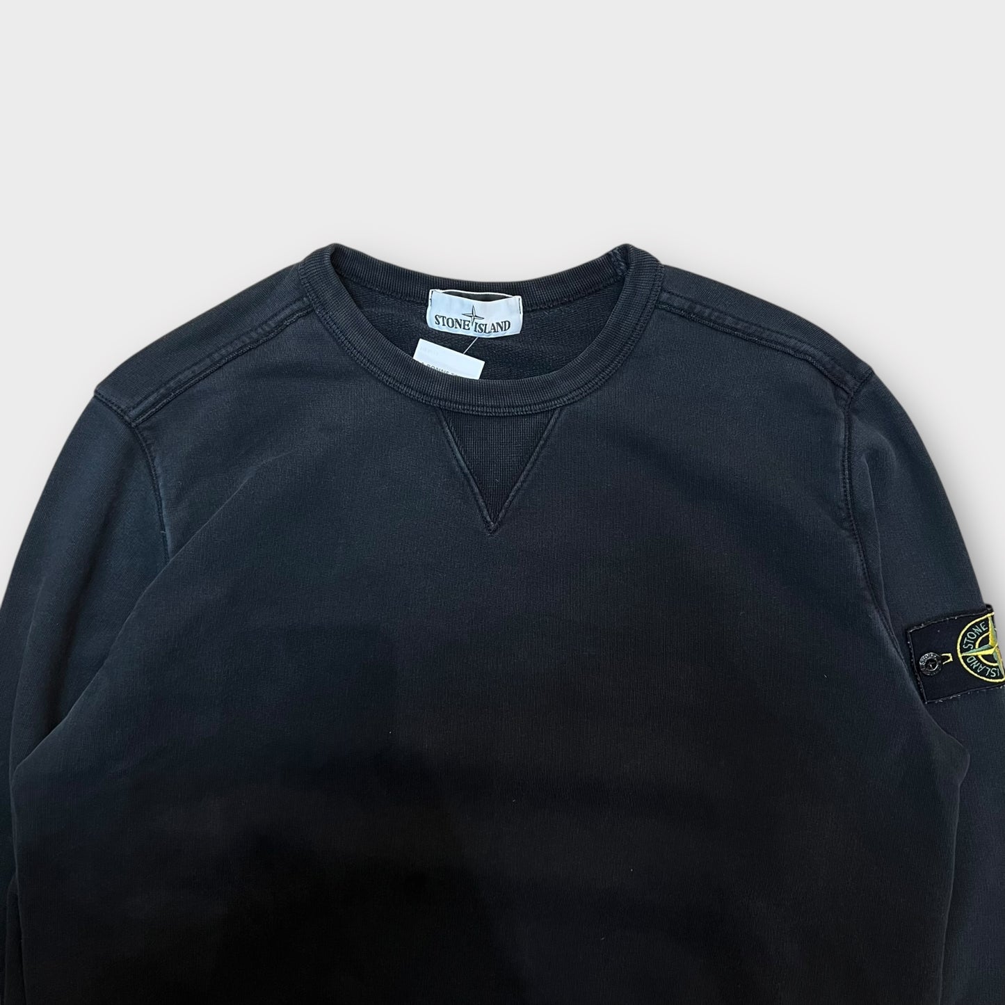 Sweat Stone Island Noir - L