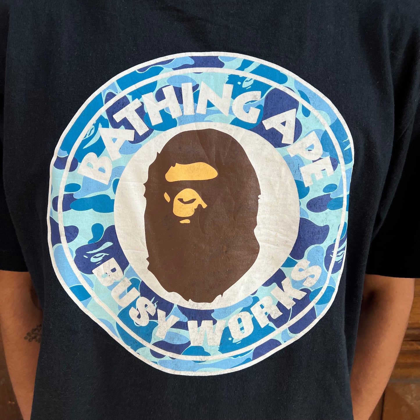T-shirt Bape Busy Works - M