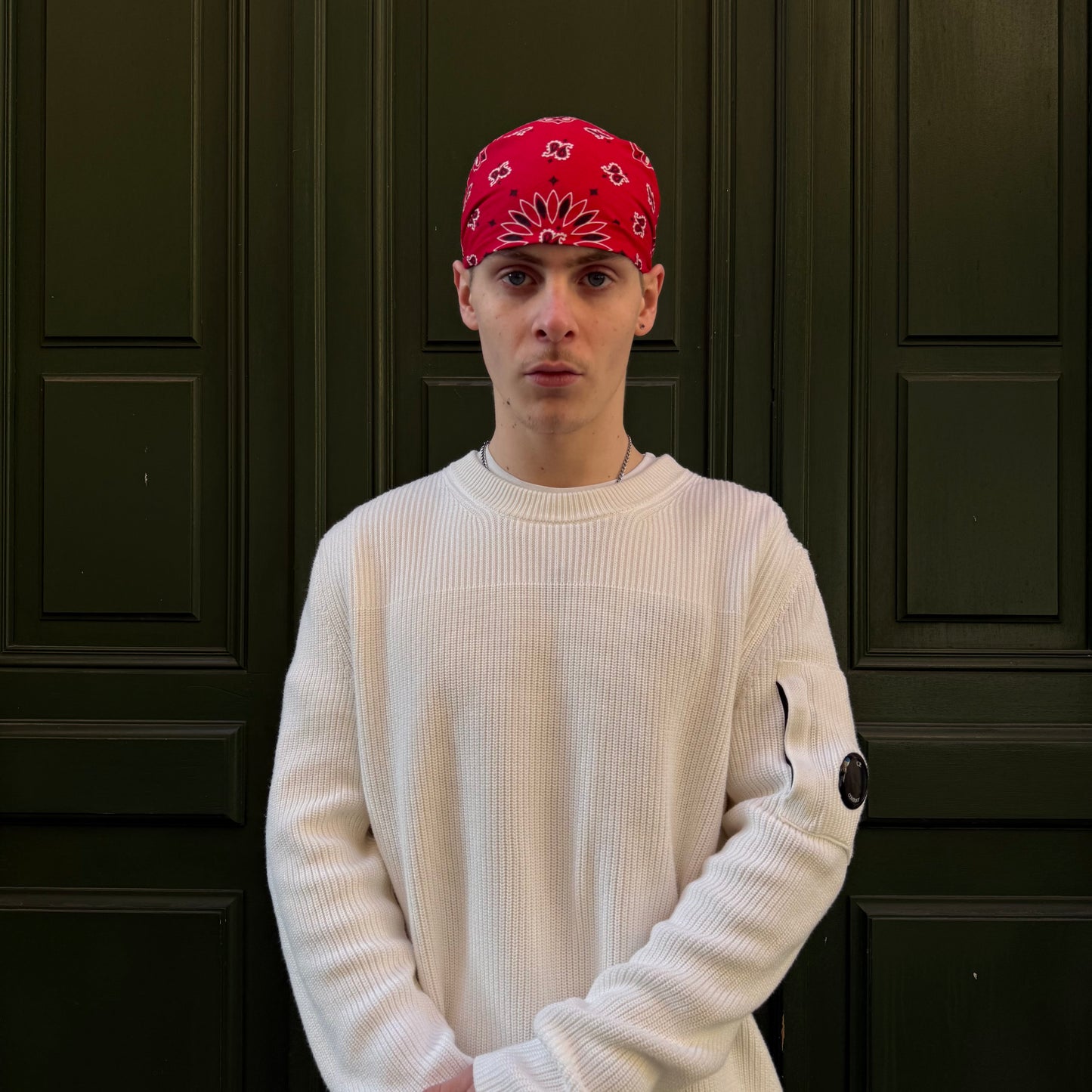 Pull CP Company blanc