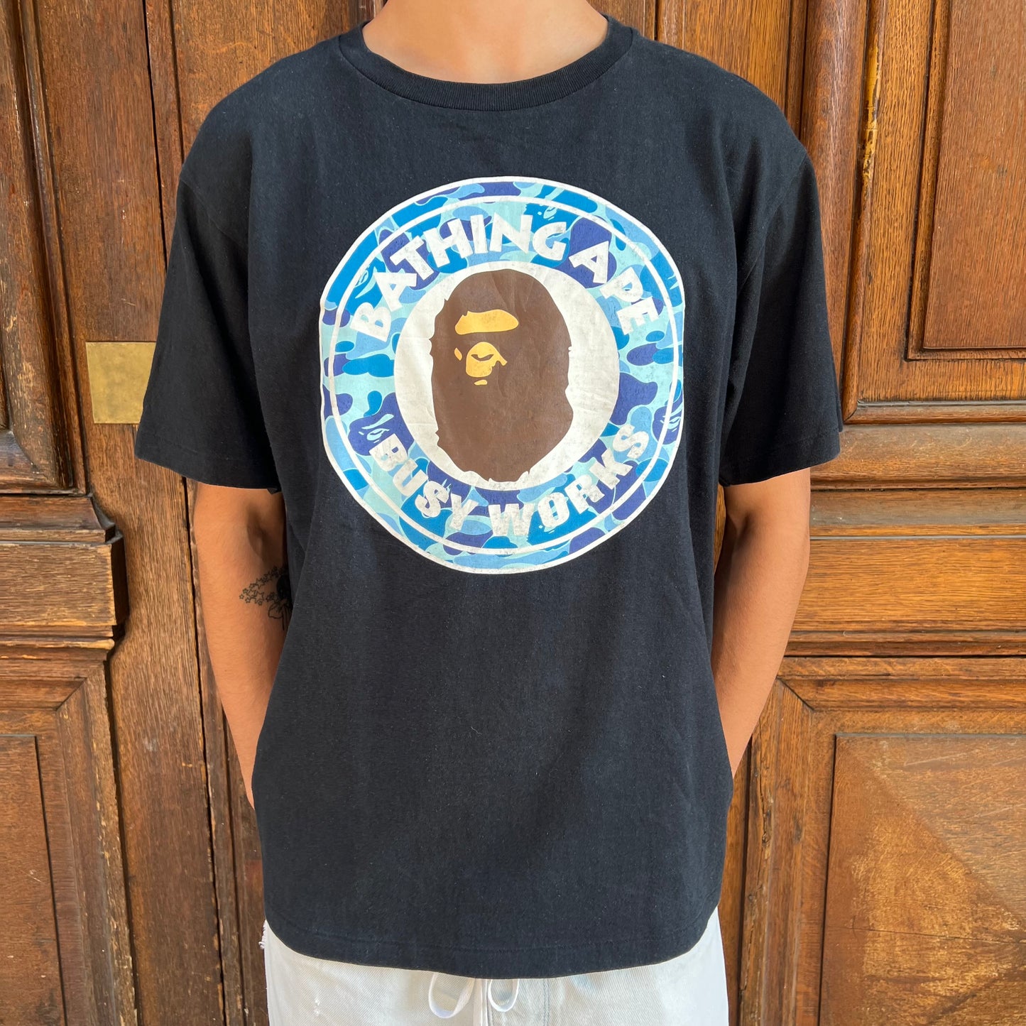 T-shirt Bape Busy Works - M