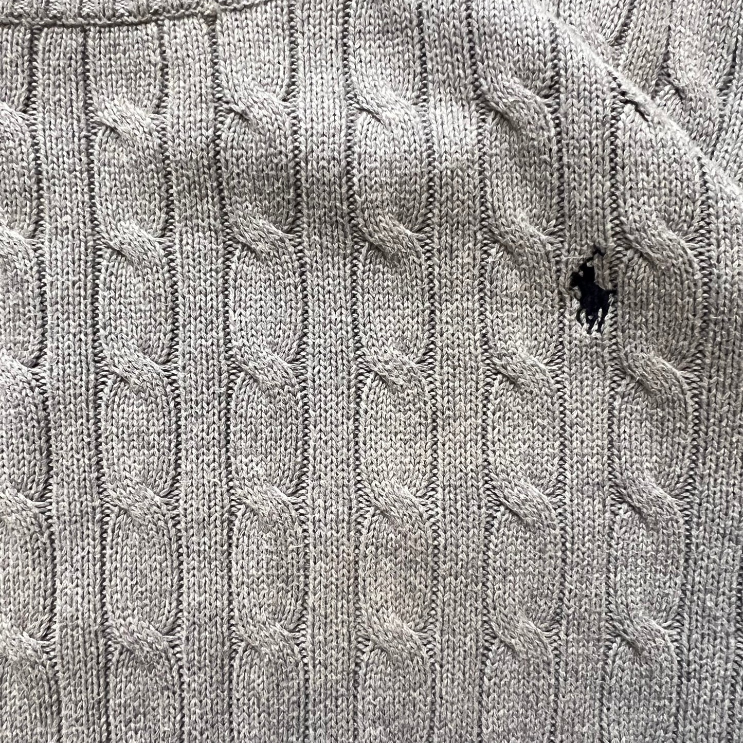 Sweat Torsadé Ralph Lauren Gris - L