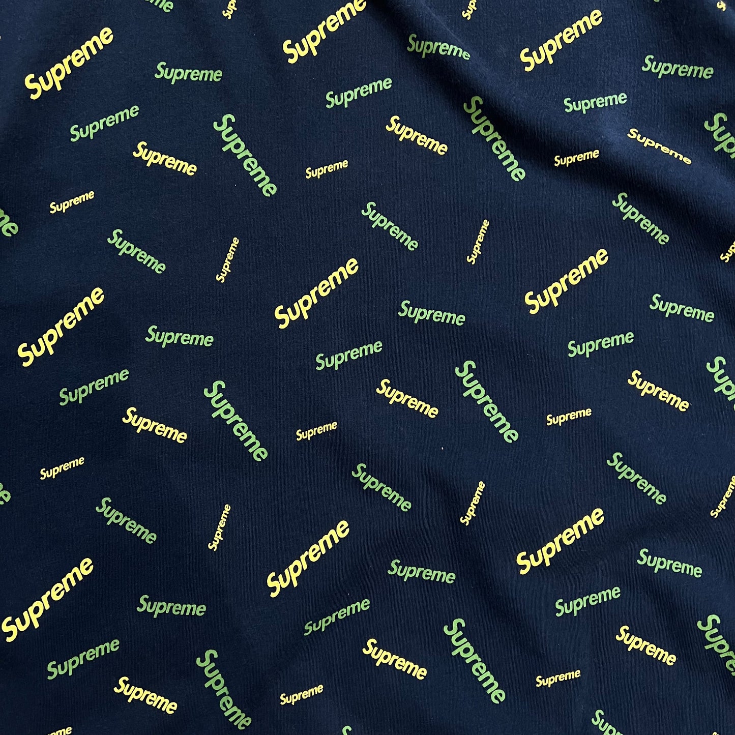 T-shirt Supreme Navy - S