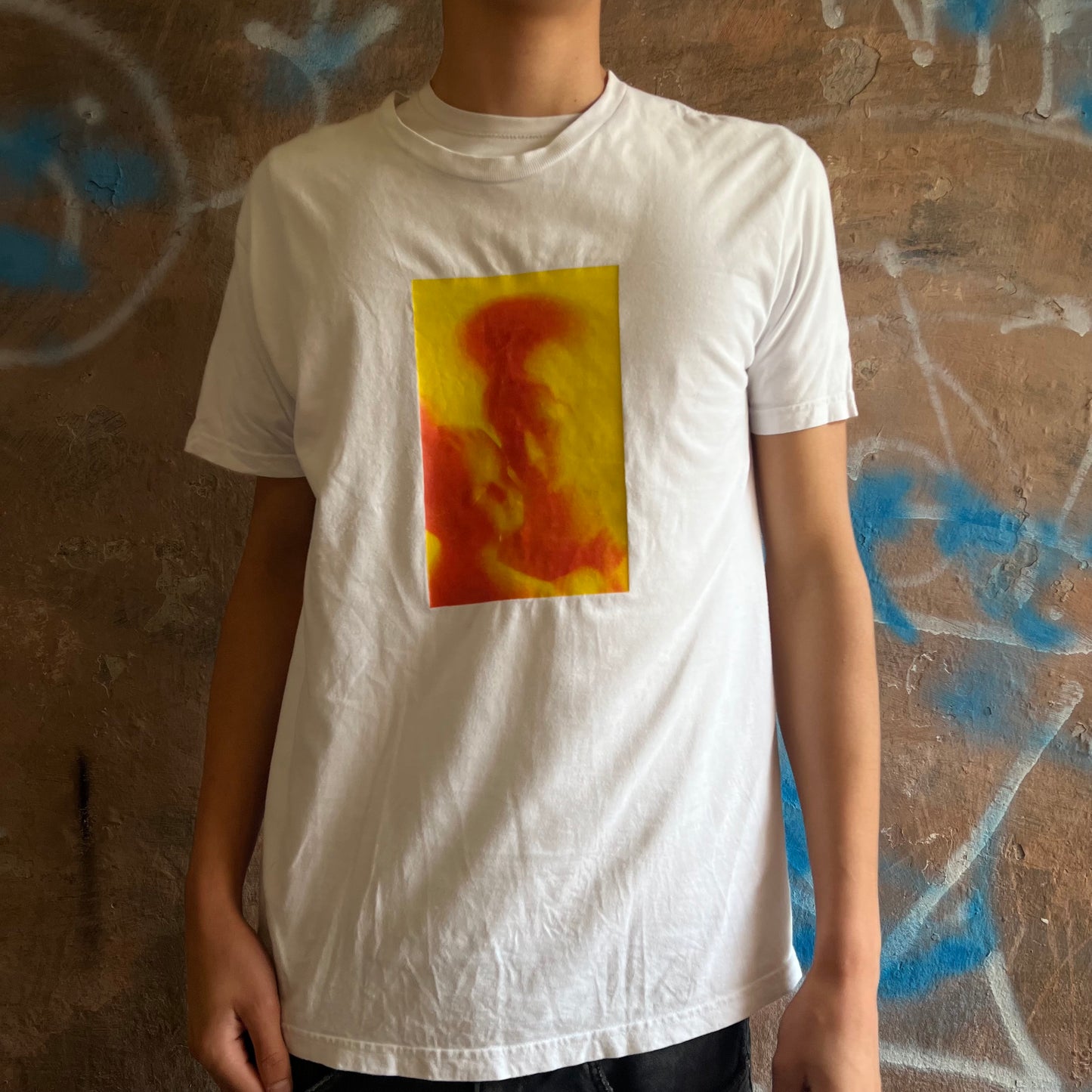 T-shirt Supreme blanc Andres Serrano - L