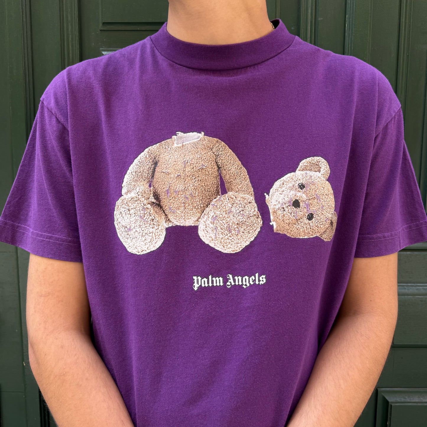 T-shirt Palm Angels violet - M