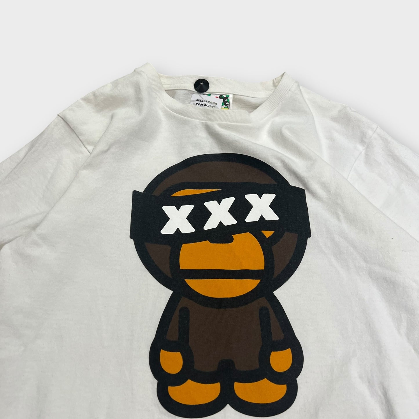 T-shirt Bape Baby Milo blanc - S