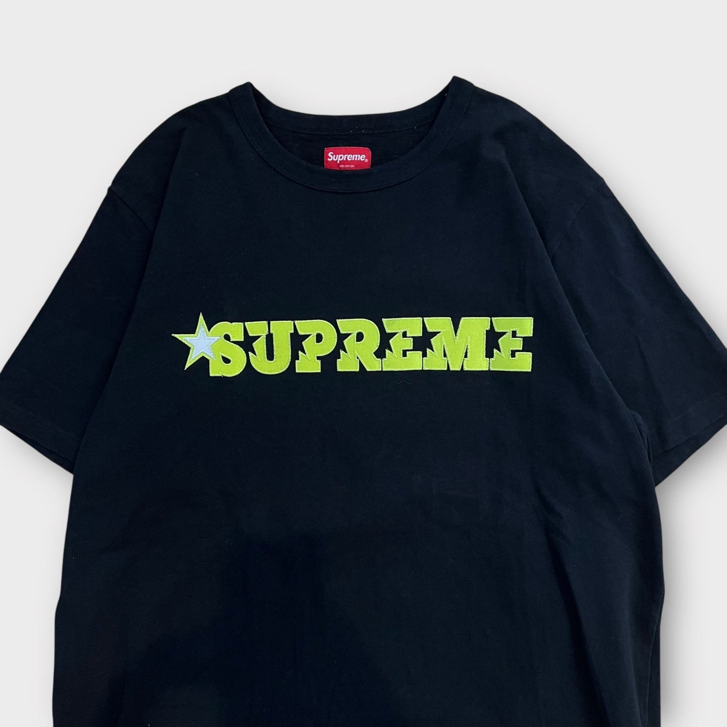 T-Shirt Supreme "Star Logo" Noir - XL