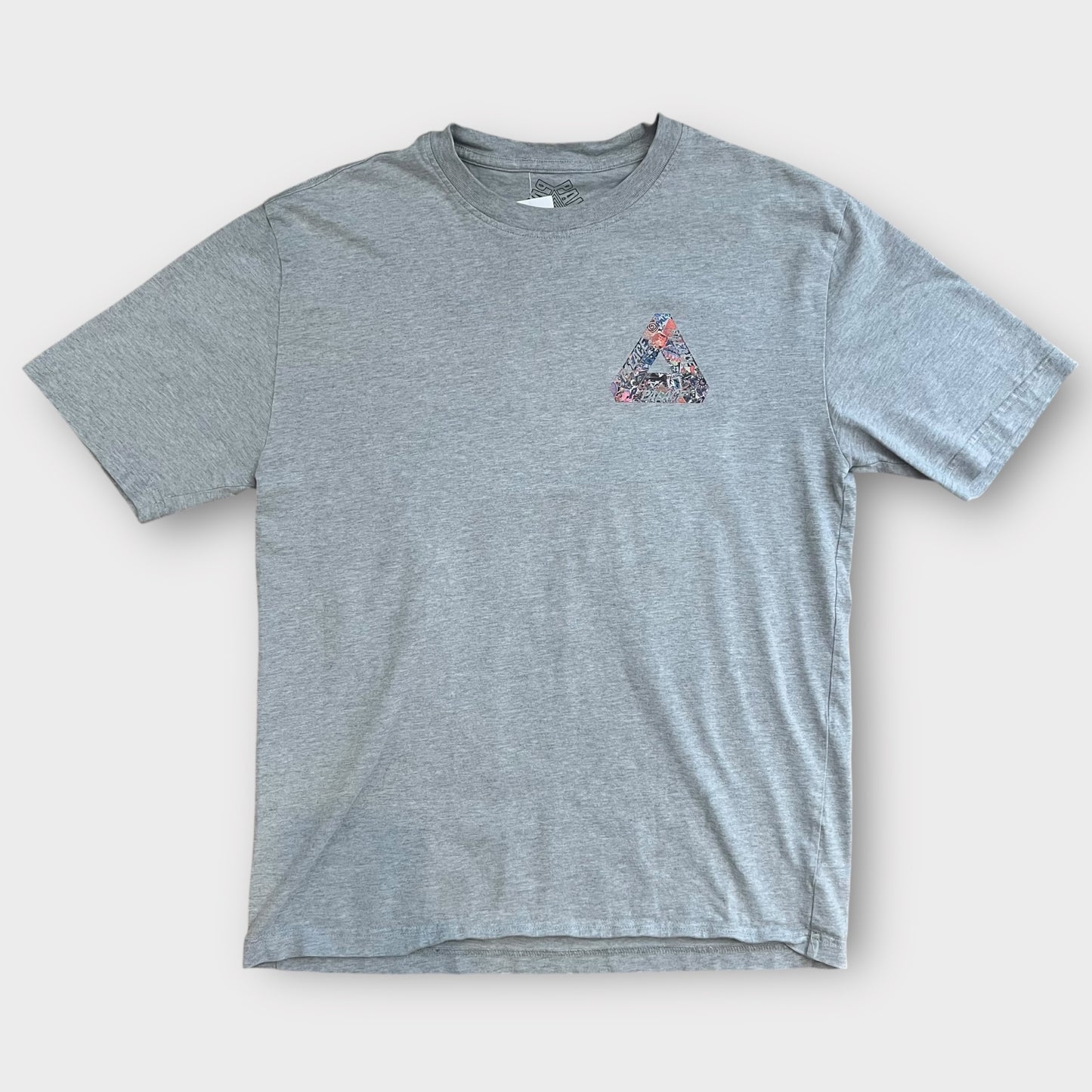 Tri Sticker T-shirt Palace Gris - M