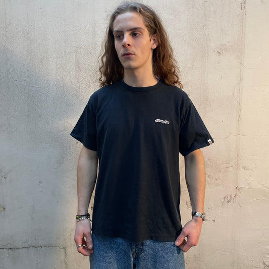 T-shirt Noir Bape A Bathing Ape brodé - L