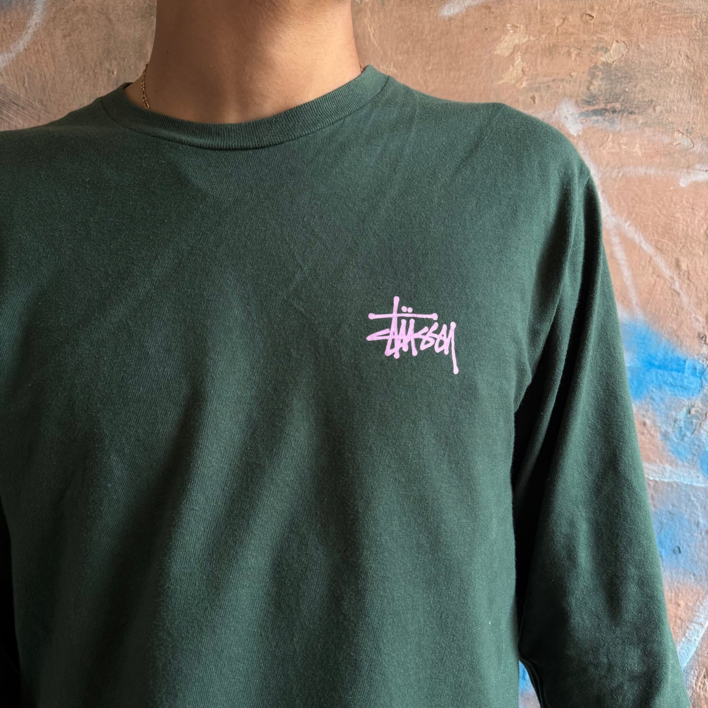 Longsleeve Basic Stussy vert - M