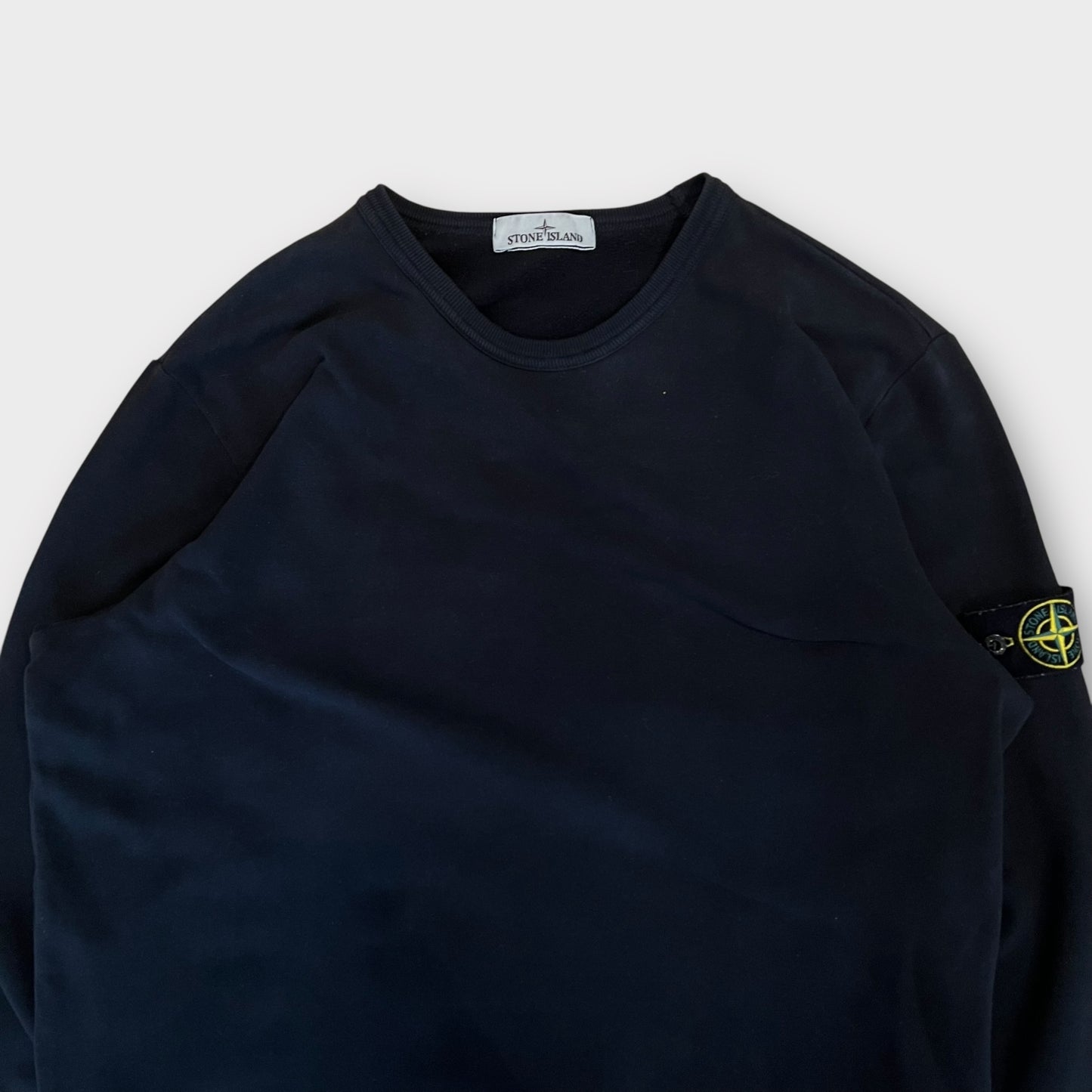 Sweat Stone Island Noir - XL