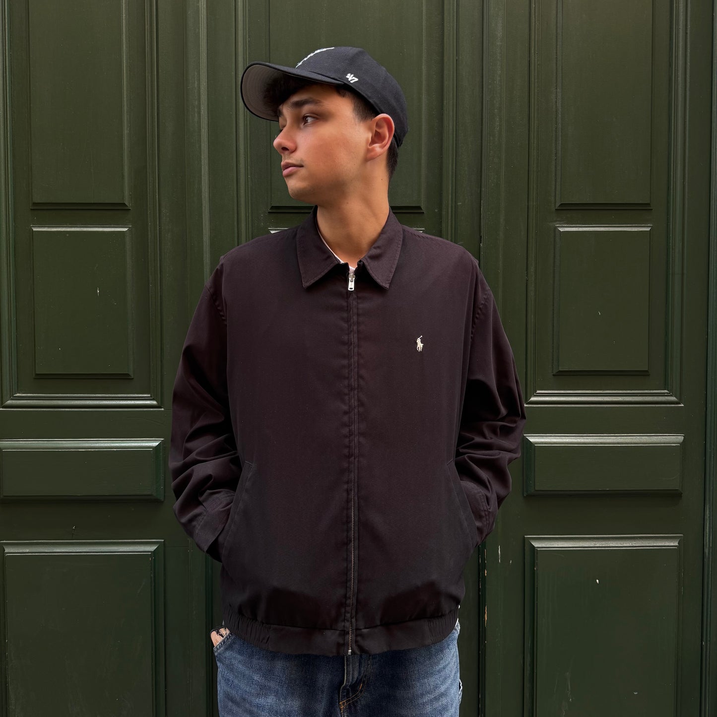 Veste Ralph Lauren Harrigton Noir - L