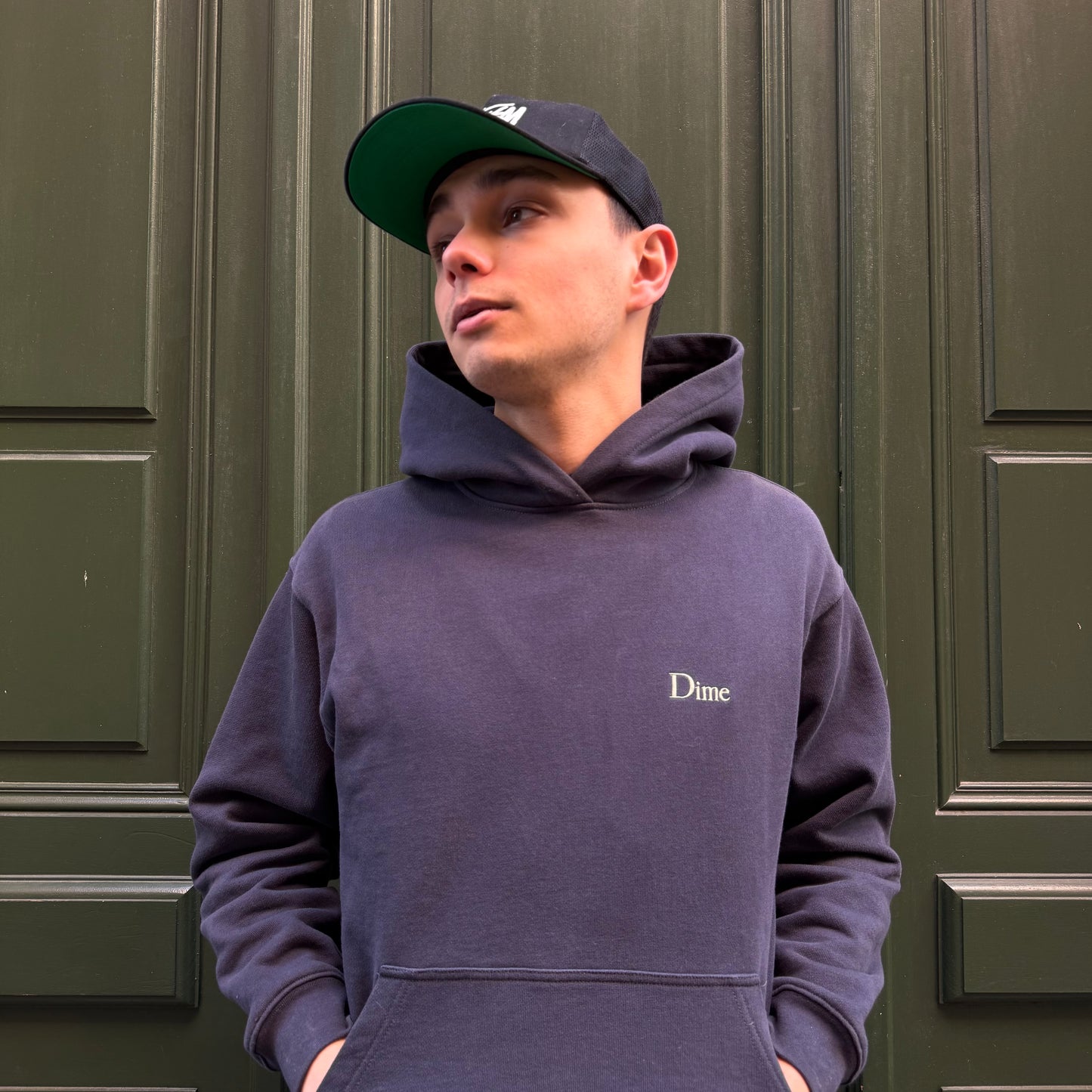 Hoodie Dime Navy - S
