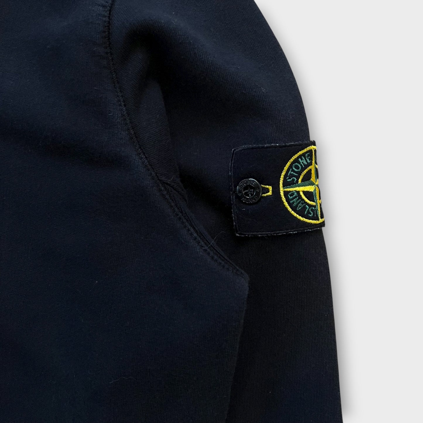 Sweat Stone Island Noir - L