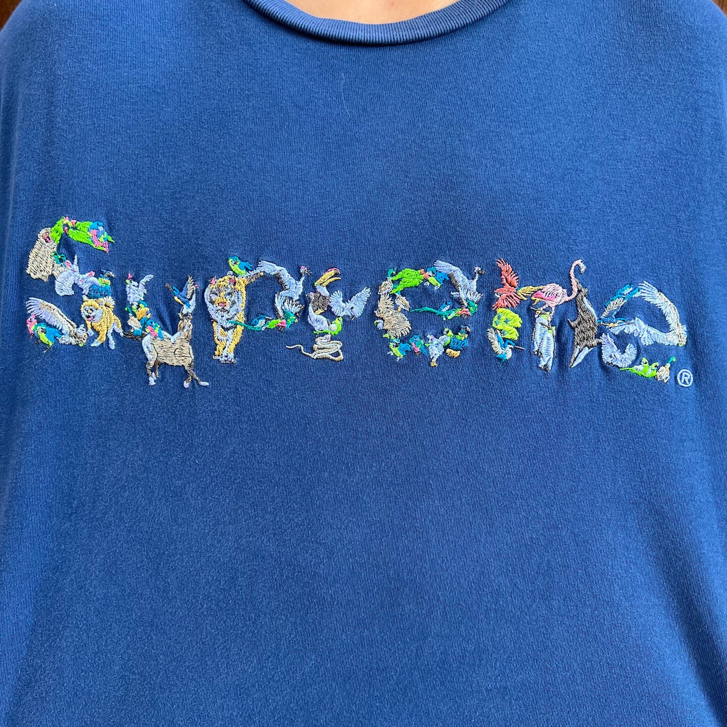 T-shirt Supreme Animal Kingdom navy - M