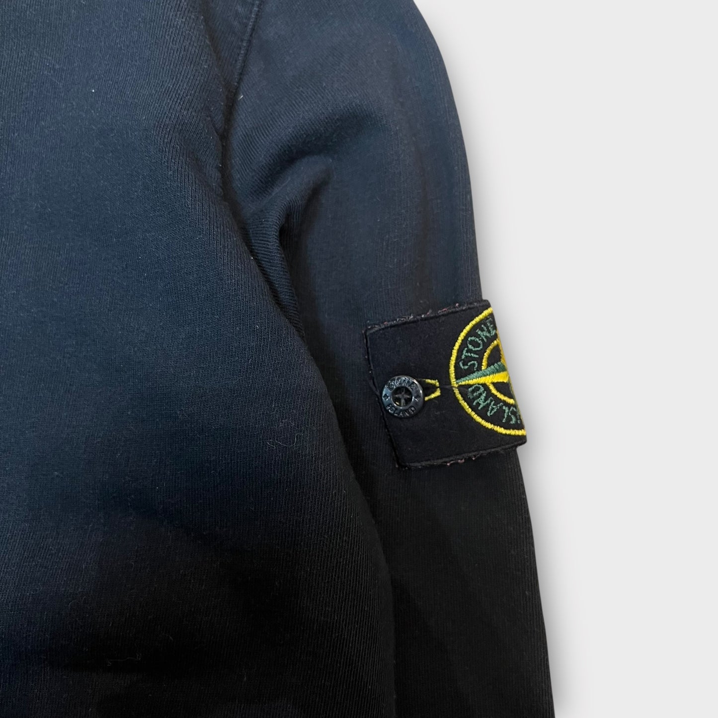 Sweat Stone Island Noir - L