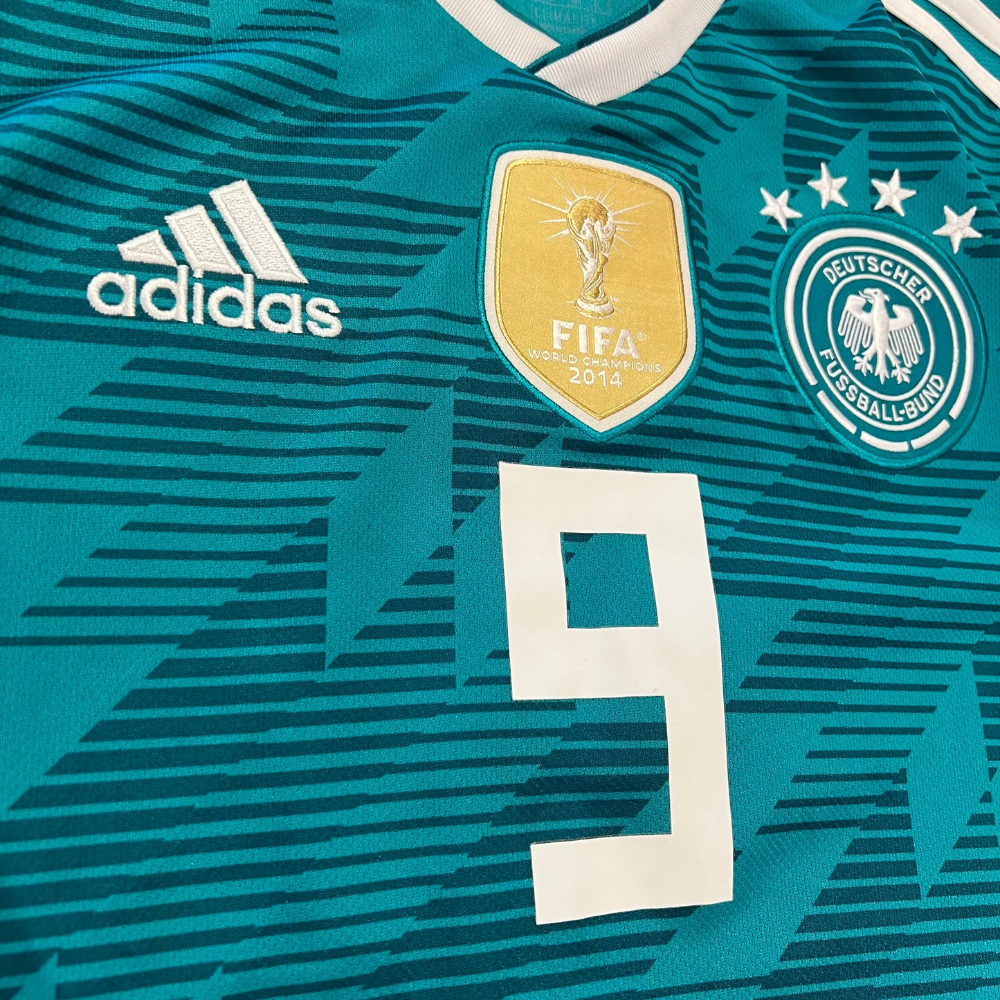 Maillot Adidas Allemagne "Weaner 9" 2017/18 - S