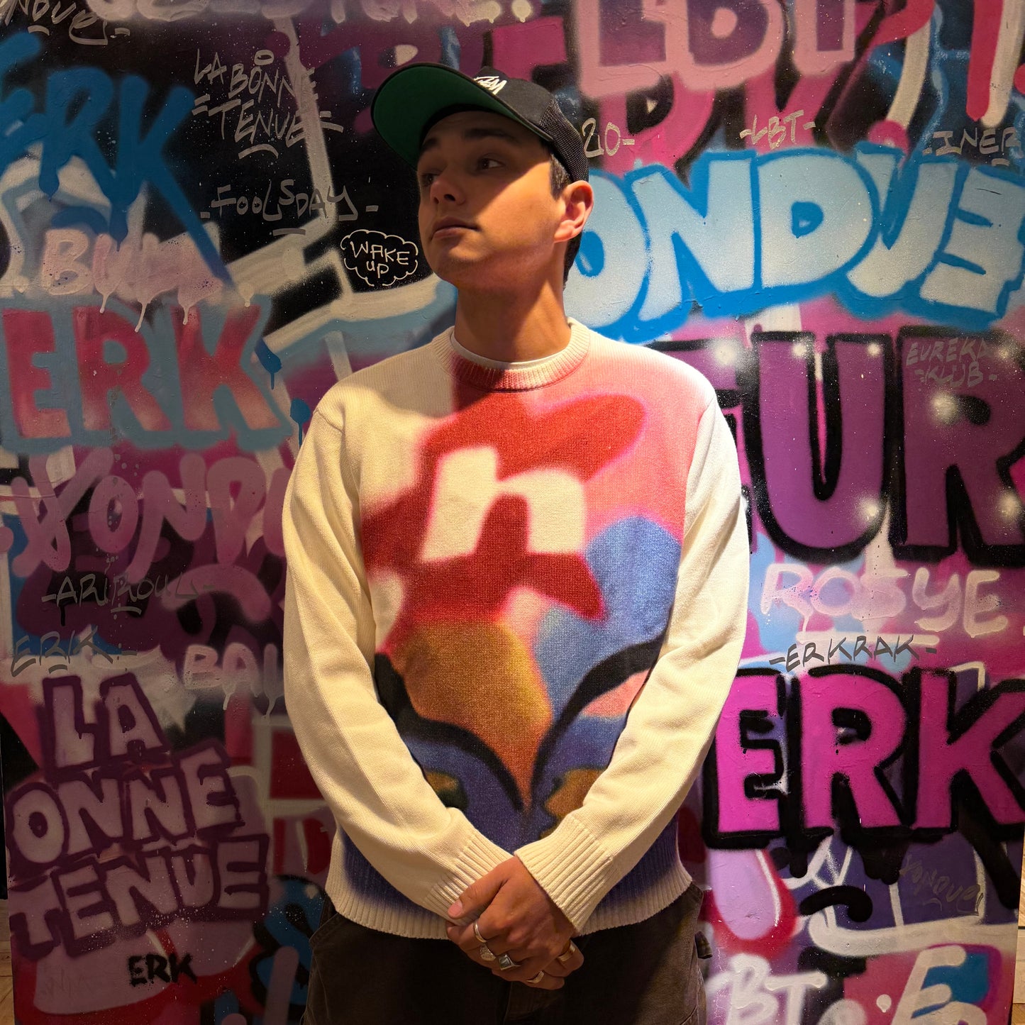 Knit Huf Deadstock - M