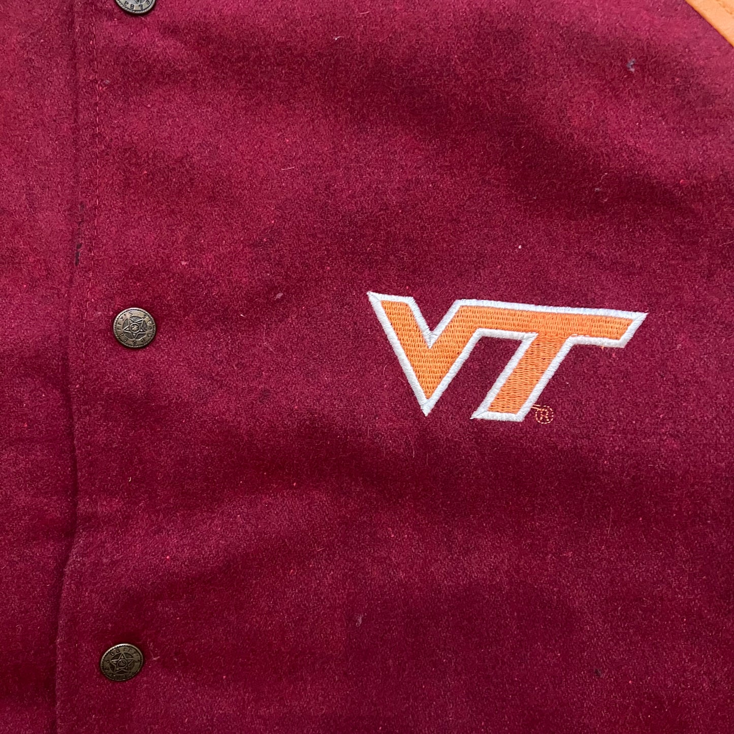 Veste Vintage Varsity Virgina Tech - XL