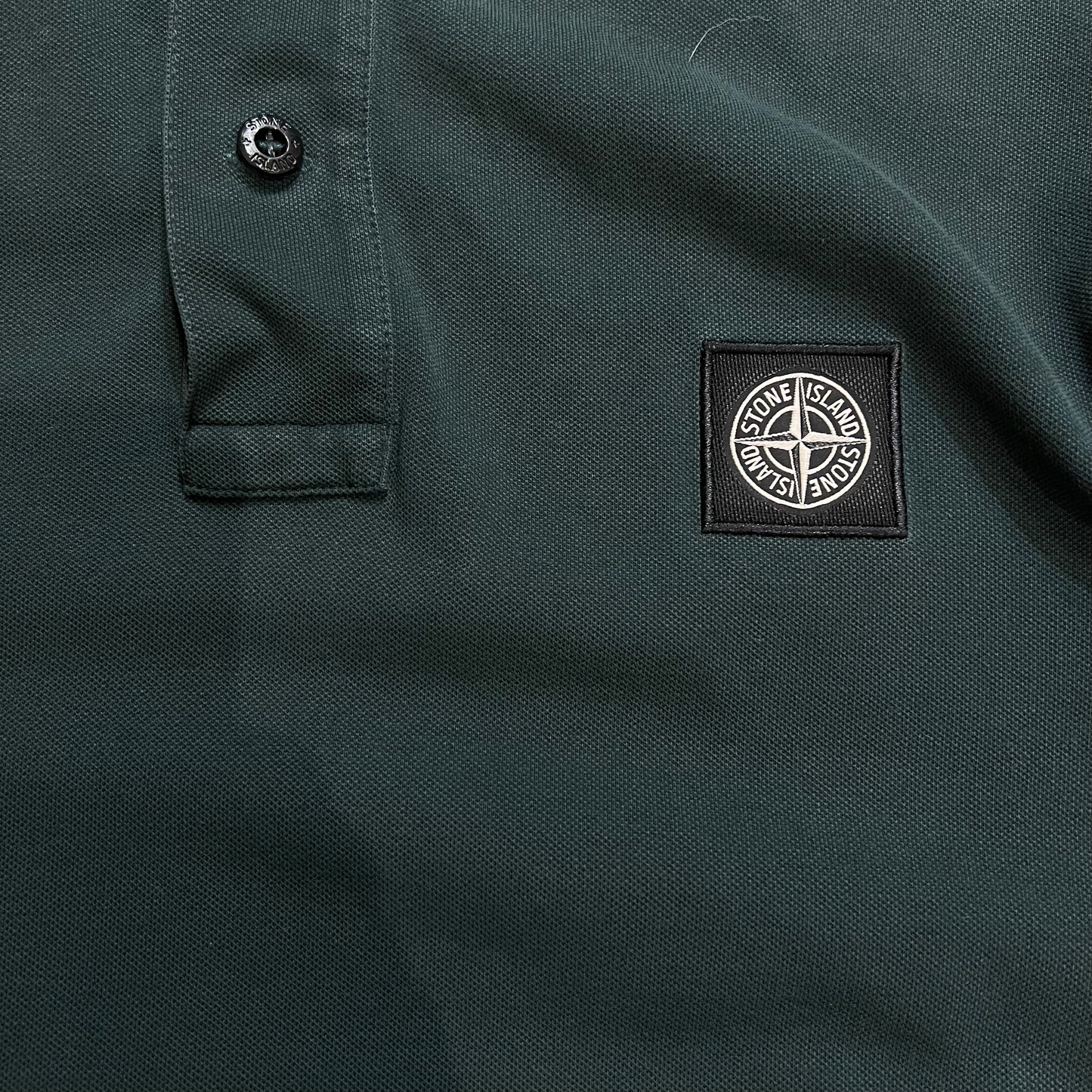 Polo Stone Island Vert - S