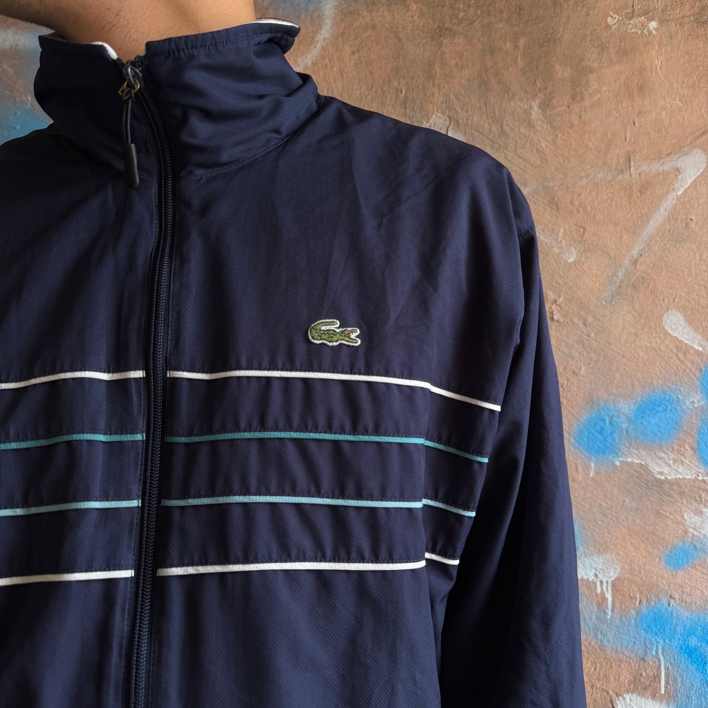 Veste Lacoste Sport vintage navy - L