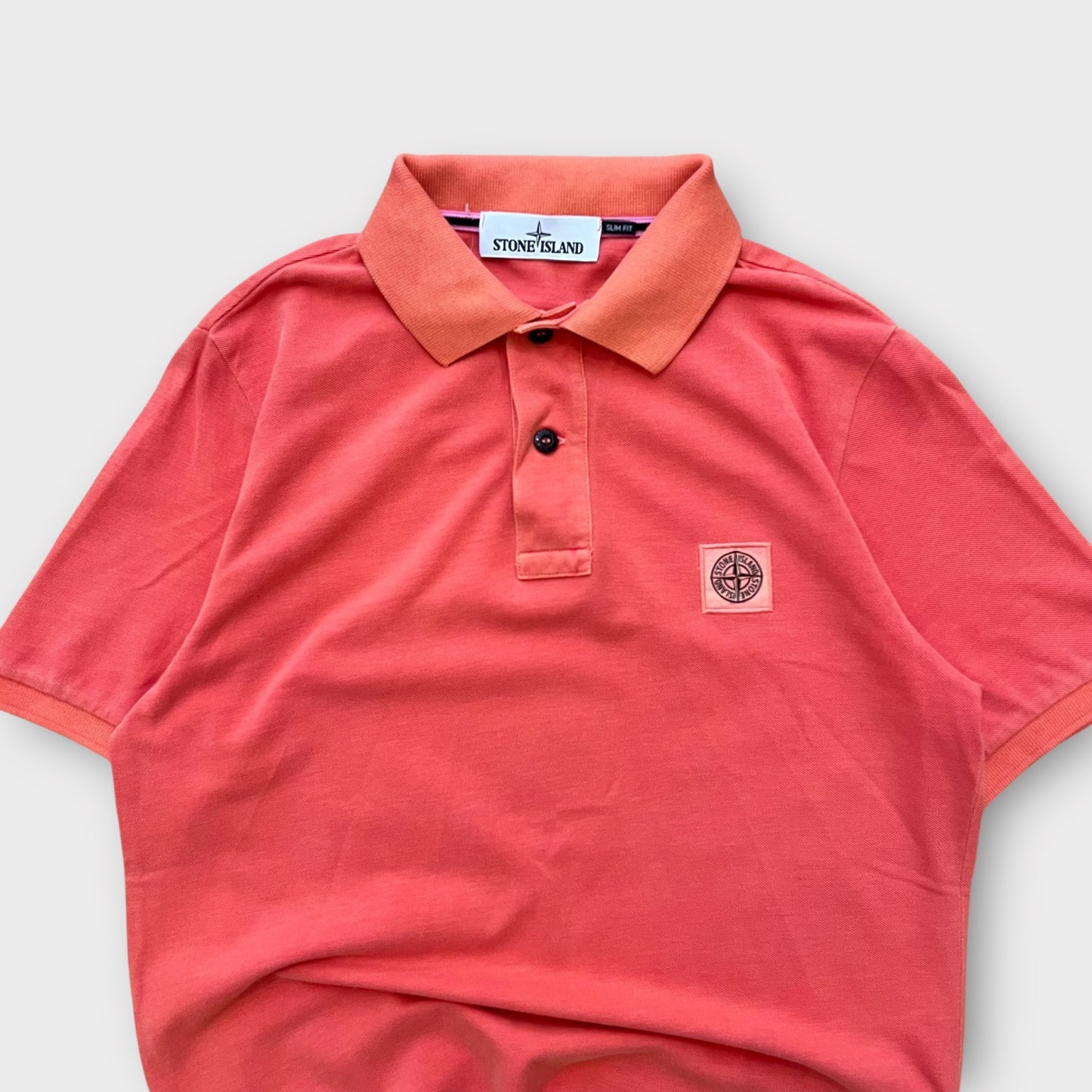 Polo Stone Island orange - S