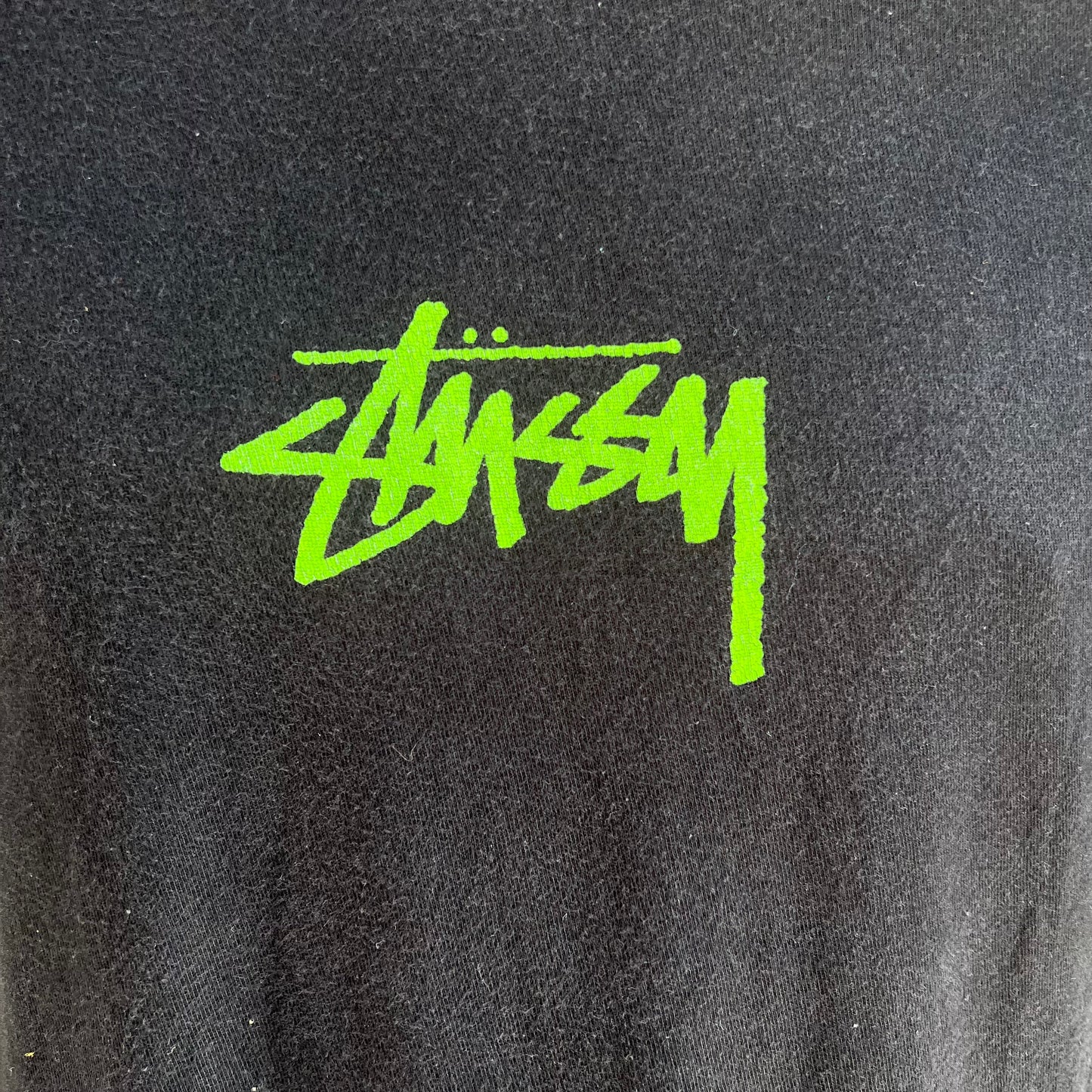 T-shirt Stussy signature noir - M