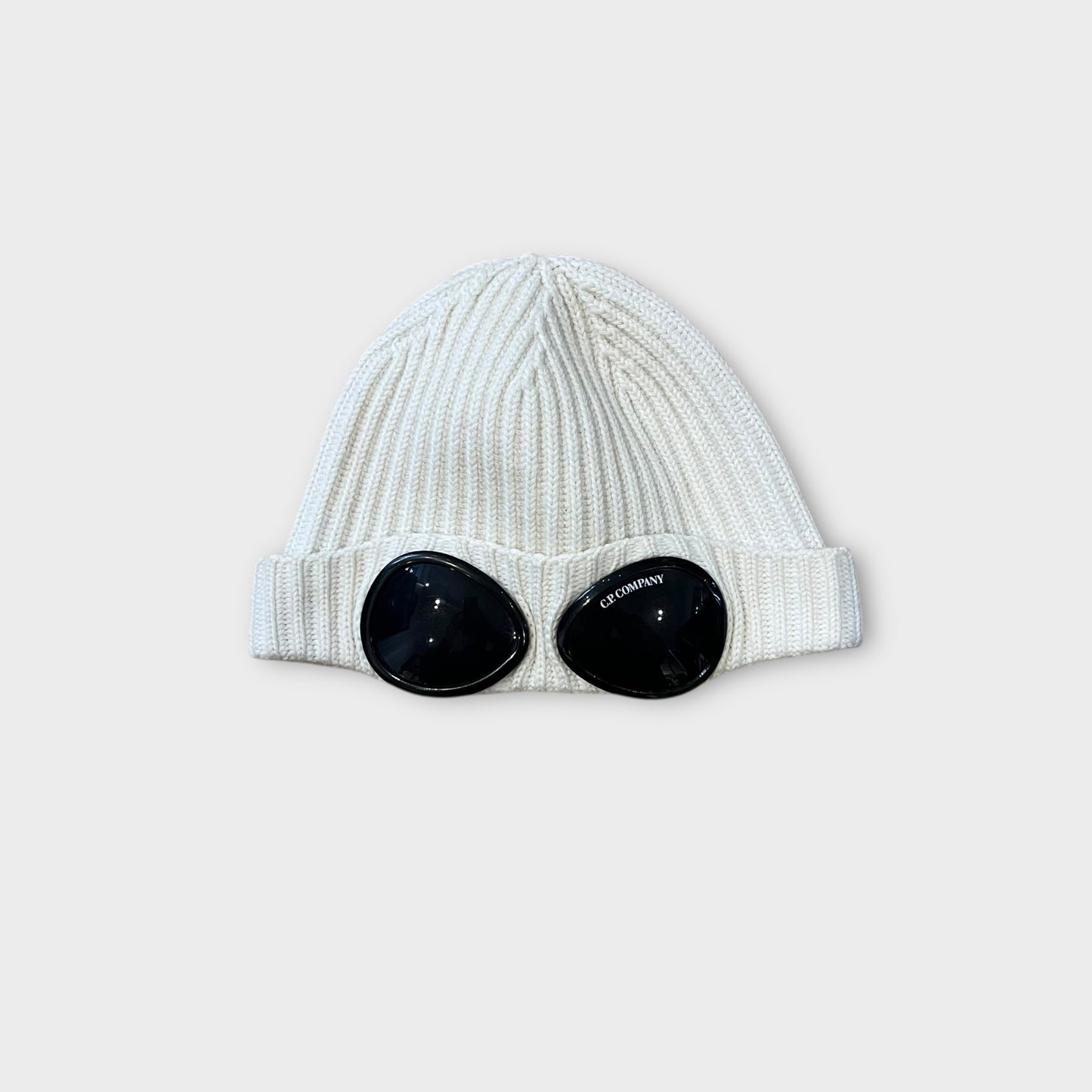 Bonnet Goggle Cp Company Blanc