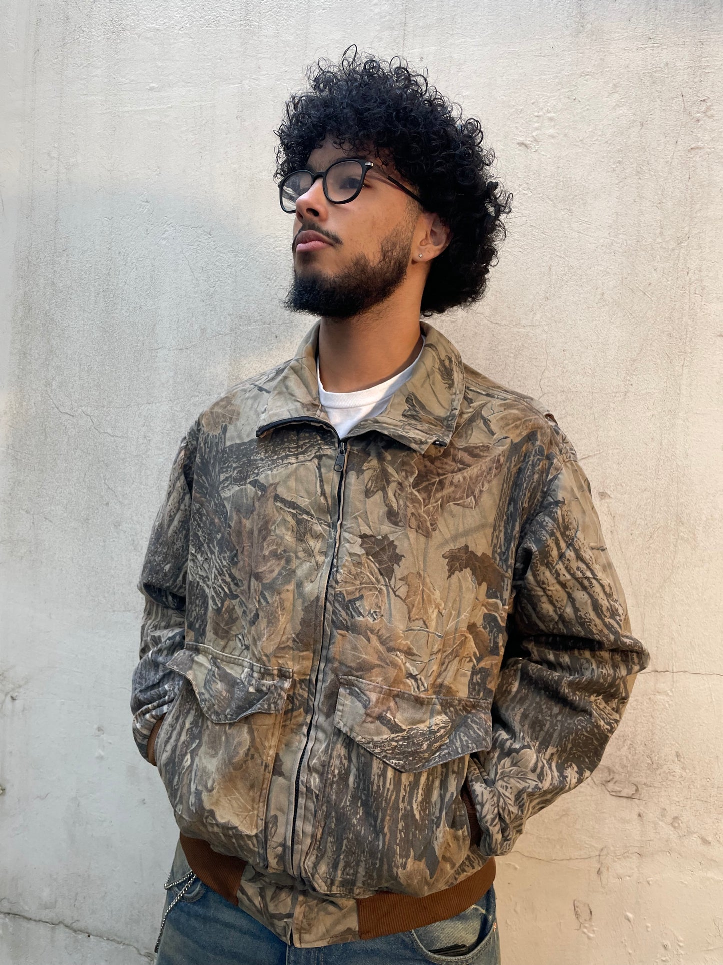 RealTree Vintage Camo Jacket Made In USA - XL