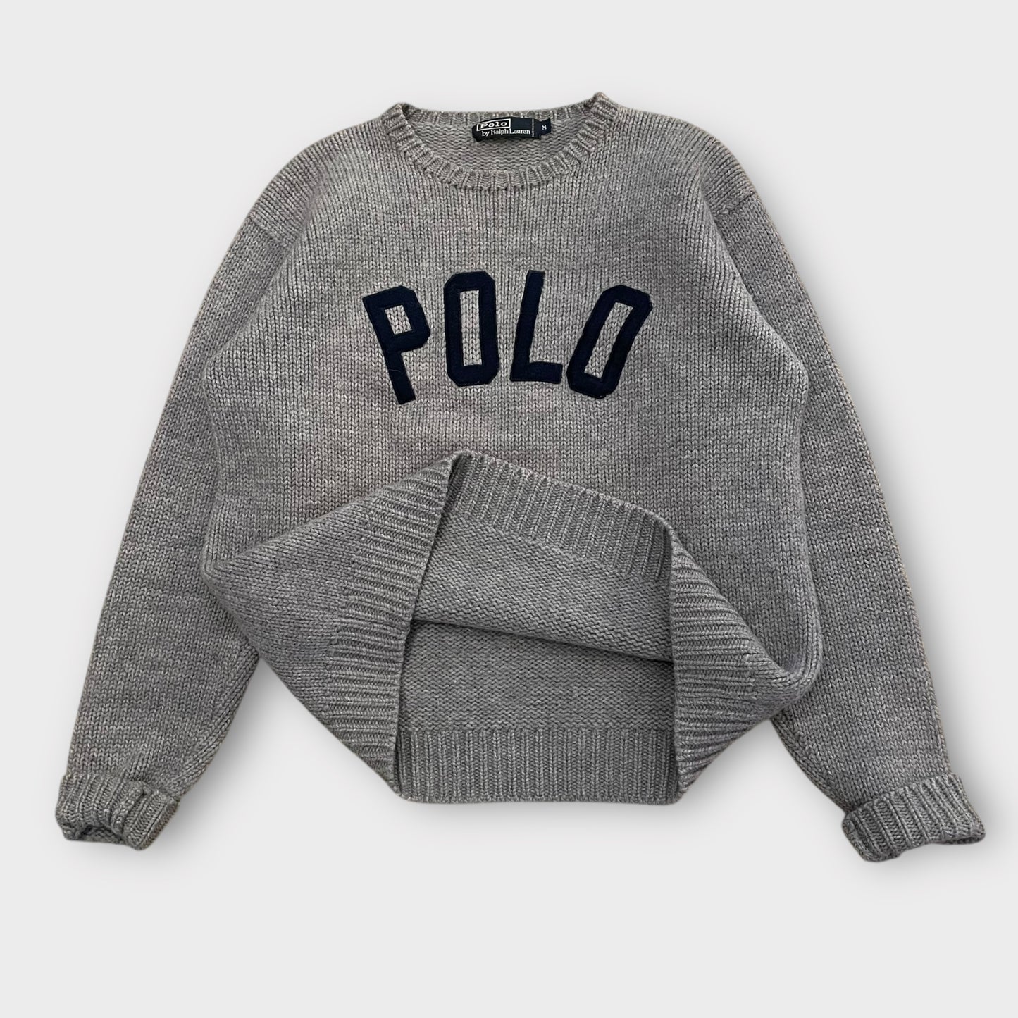Pull "Polo" Ralph Lauren gris - M