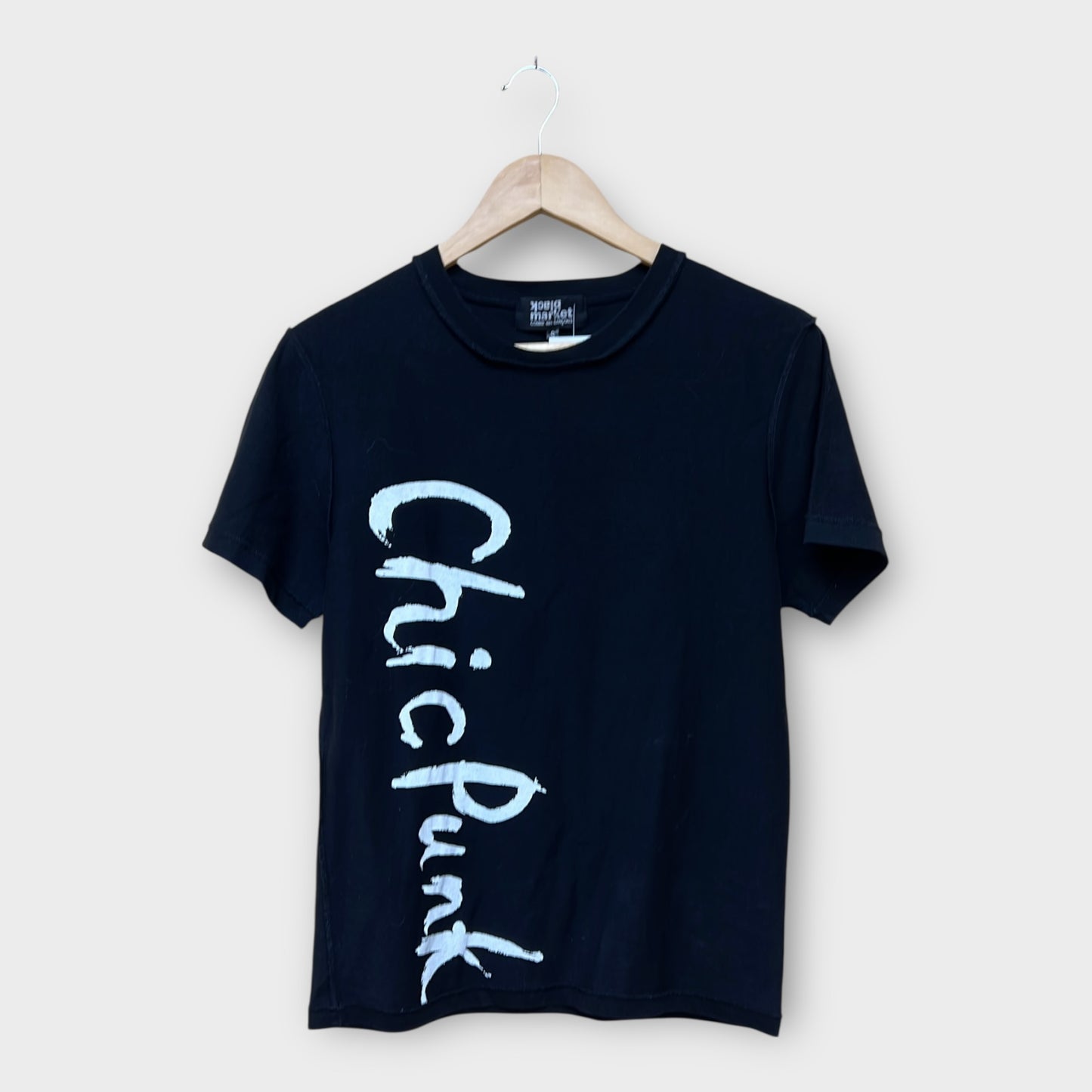 T-shirt noir Comme Des Garcons x Black Market "Chic Punk" - S