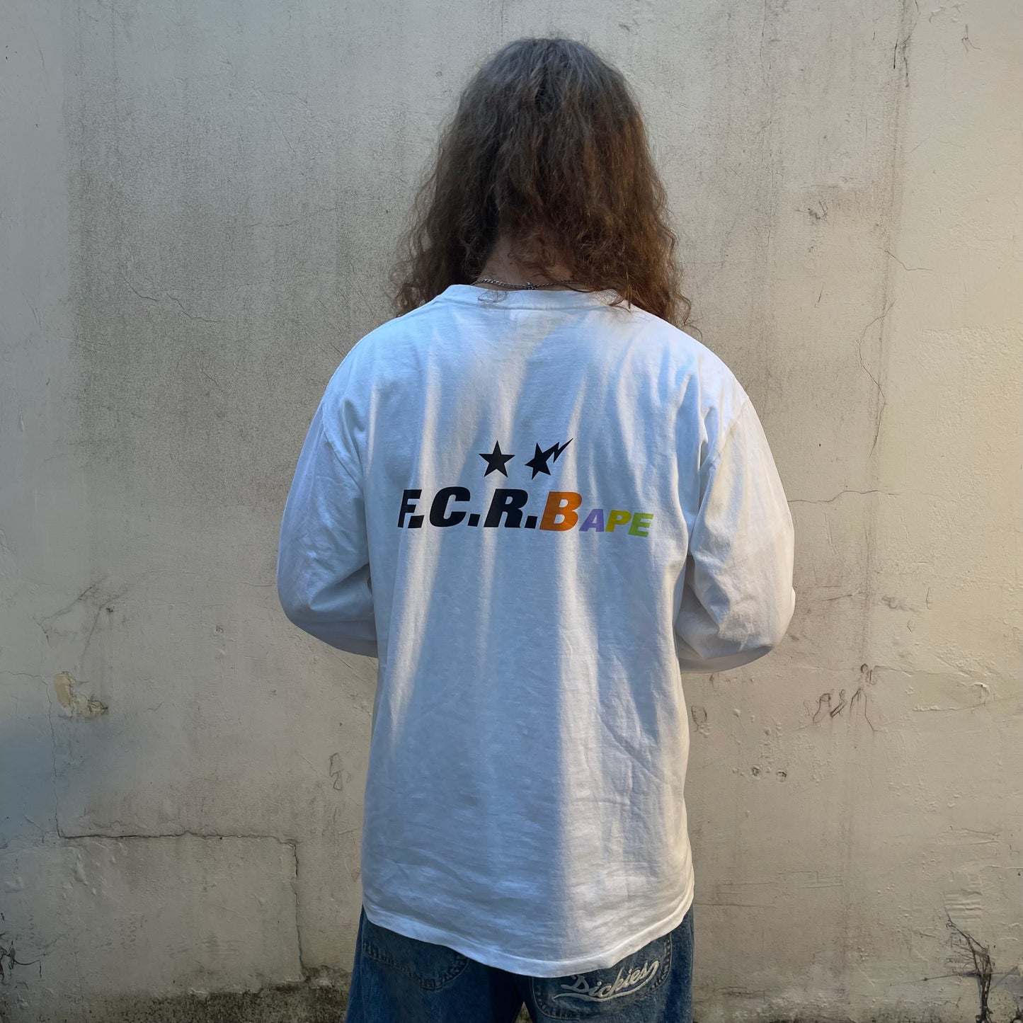 Longsleeve FCR Bape blanc - XL