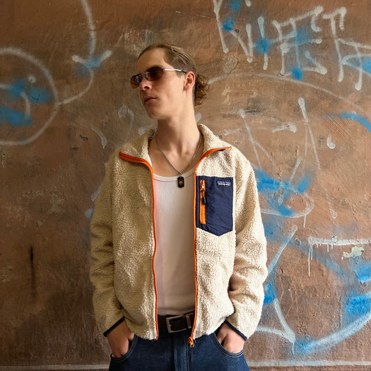 veste sherpa Patagonia beige - XL