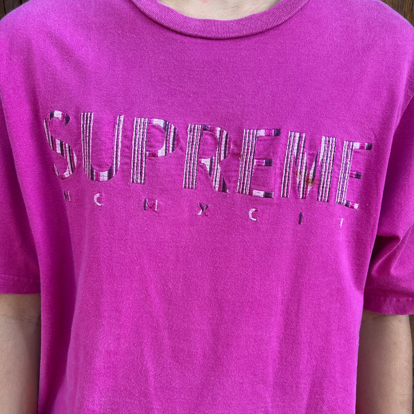 T-shirt Supreme Gradiant Magenta - M