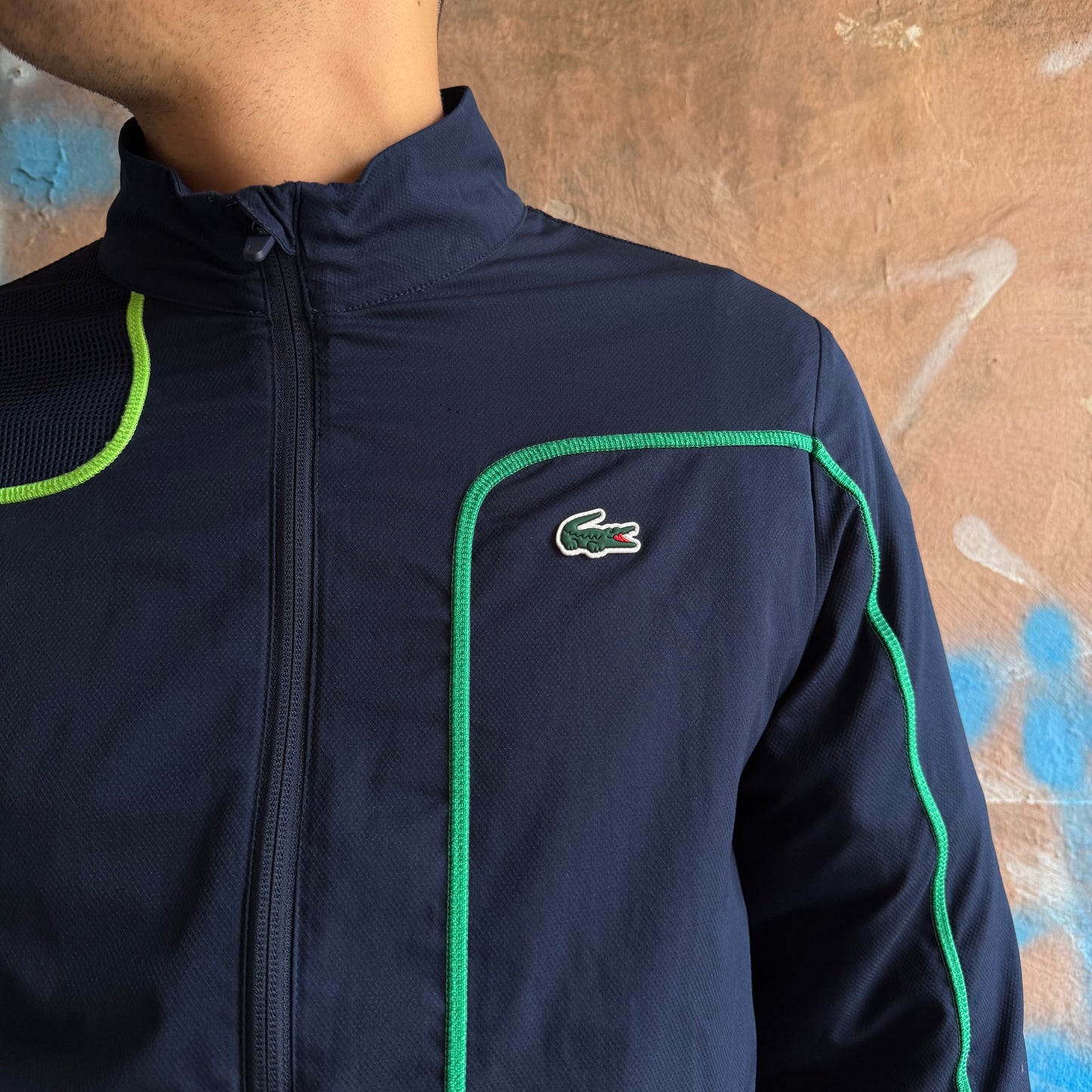Veste Lacoste Sport bleu - S