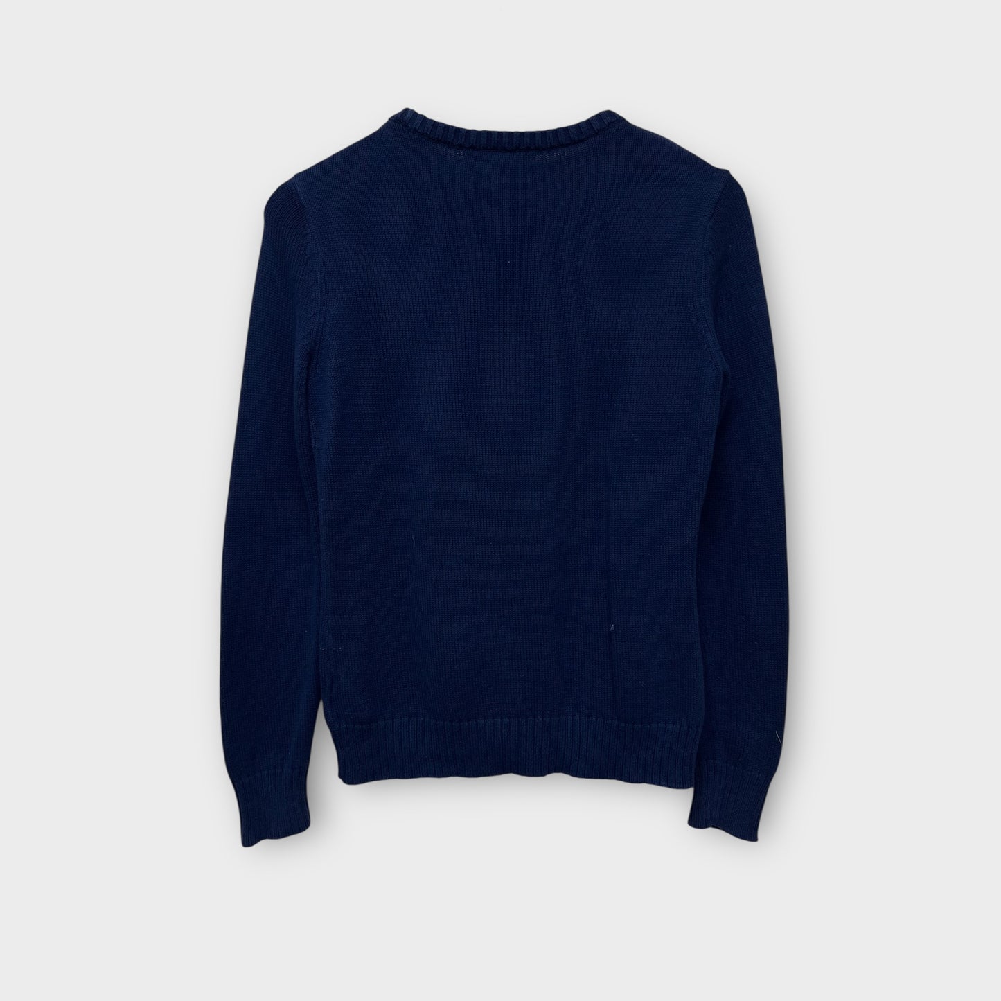 Pull Flag Ralph Lauren bleu - S Femme