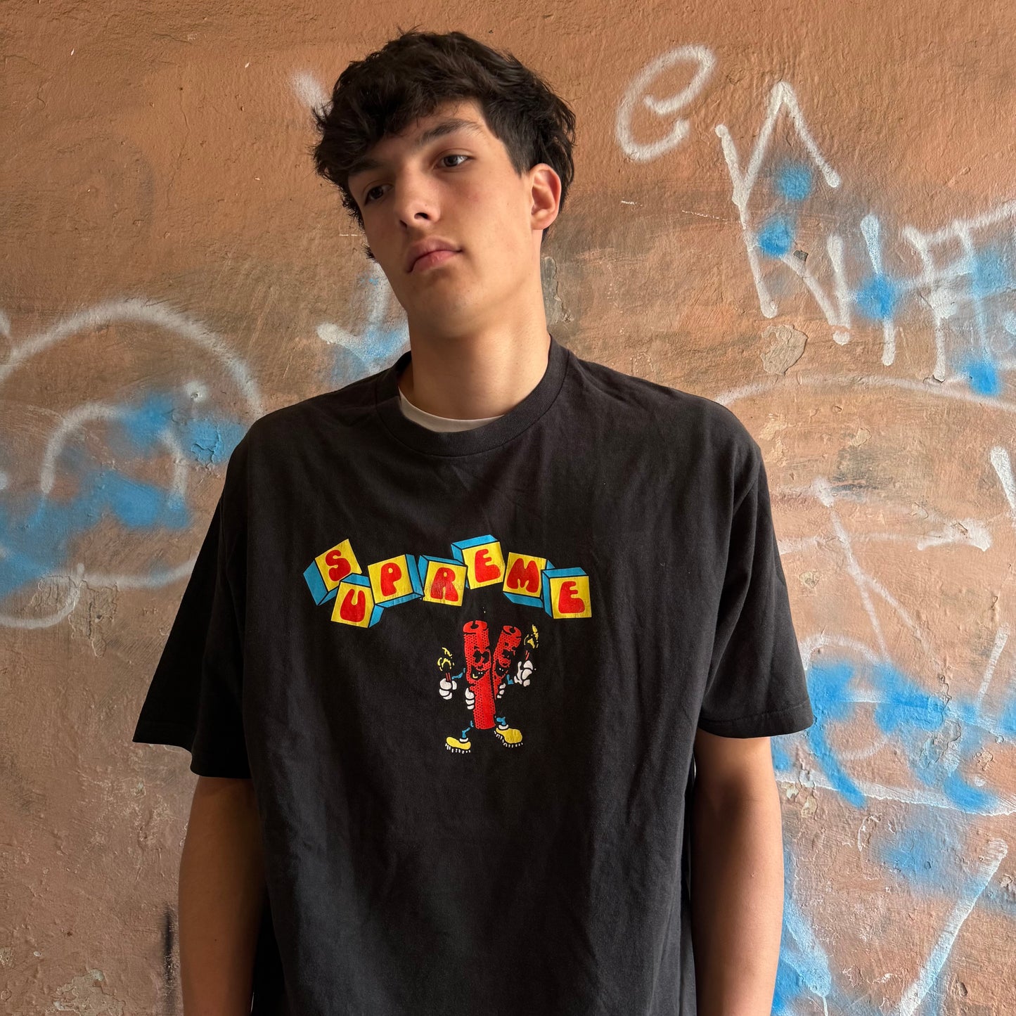 T-shirt Supreme Dynamit noir - XL