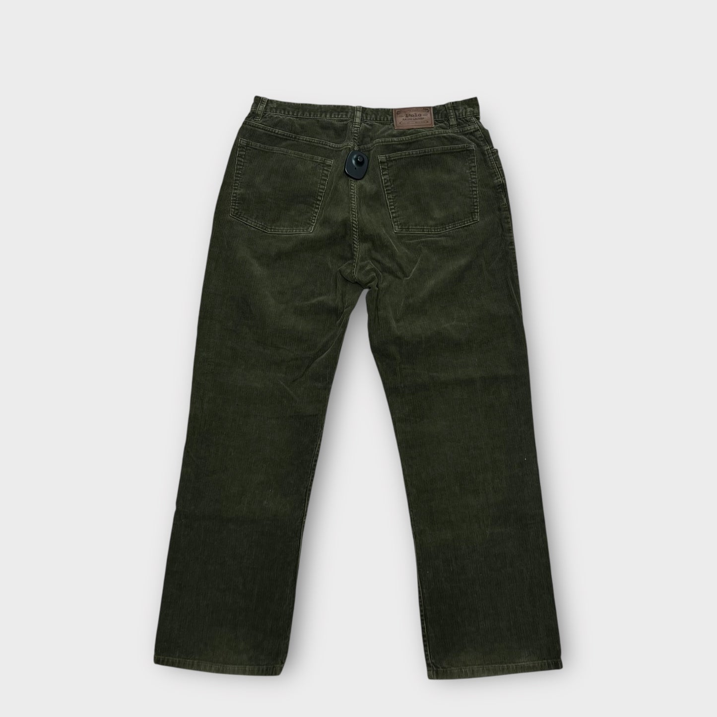 Pantalon Velours Ralph Lauren Vert - FR42